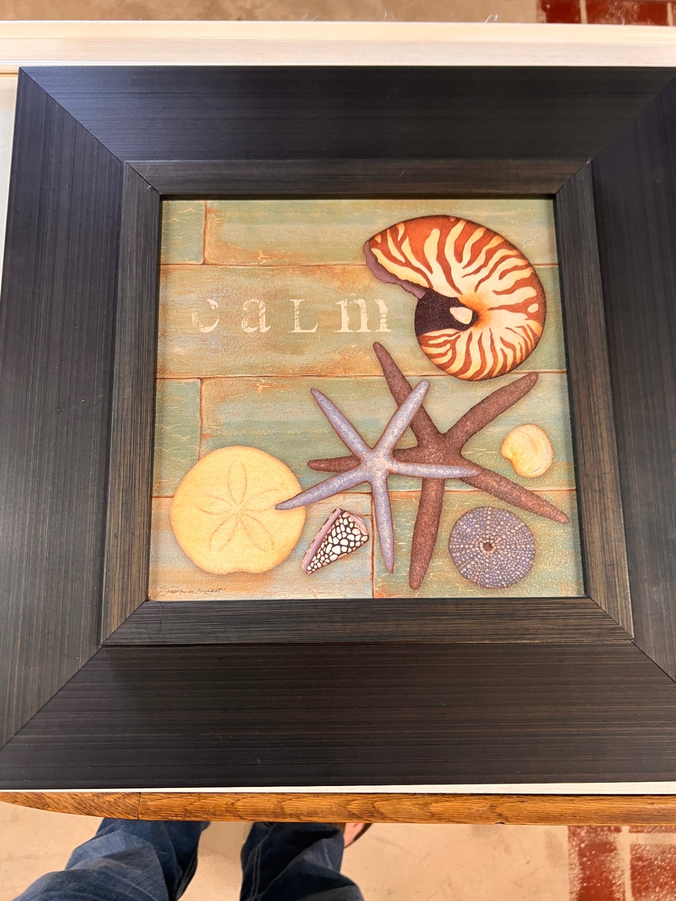"Calm" Watercolor