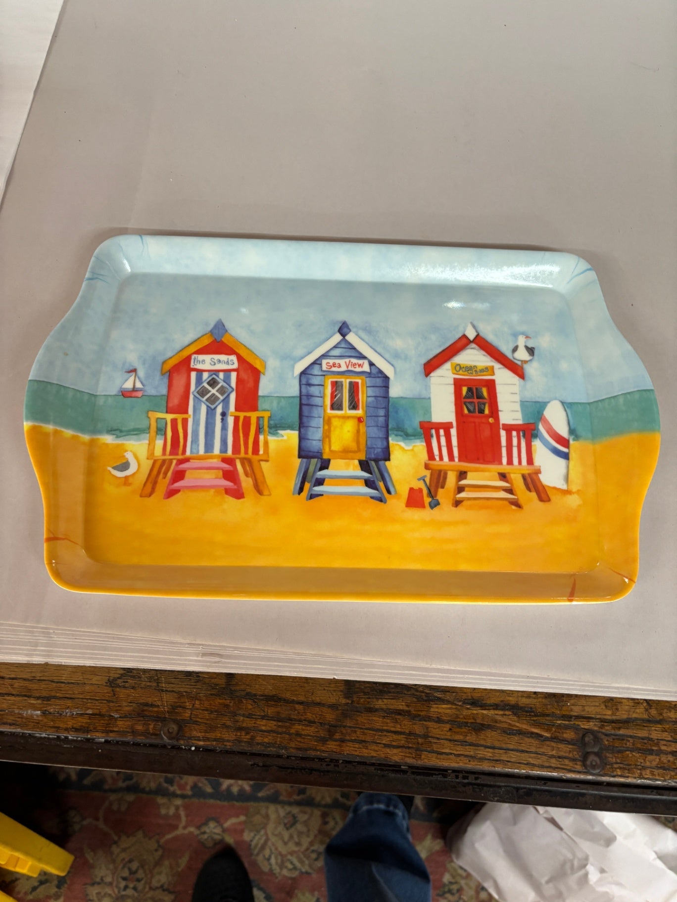 Melamine Coastal Tray