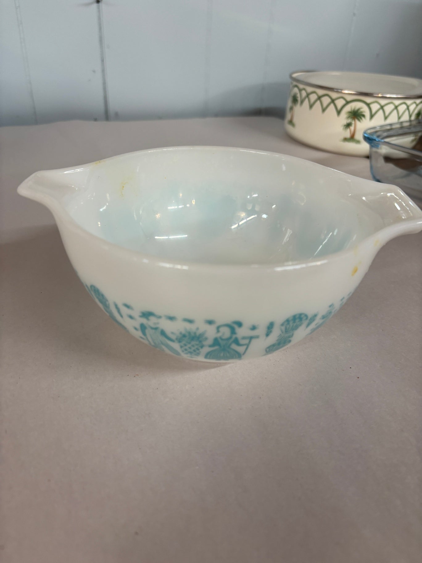 Amish Butterprint Pyrex Bowl