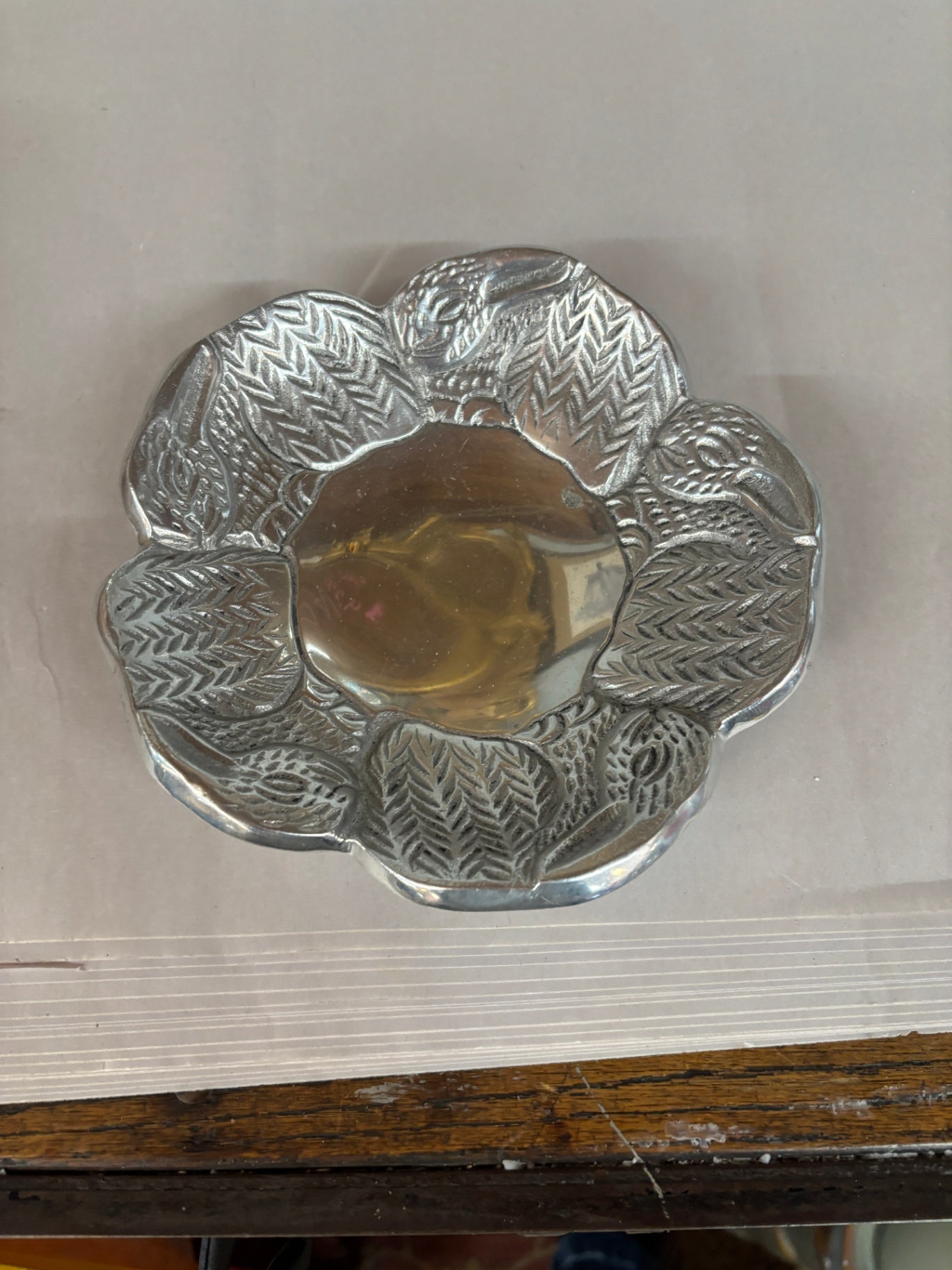 Pewter Candy Dish