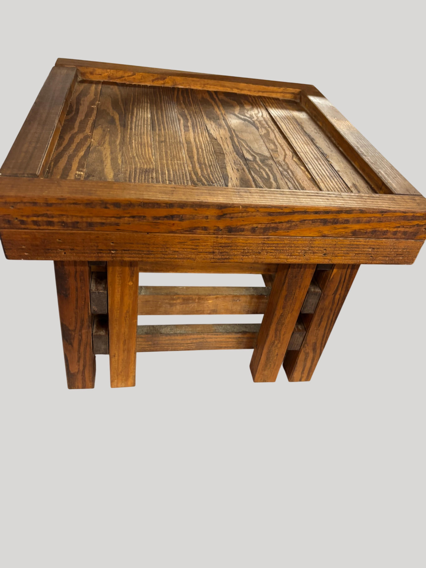 Little Wooden Side Table Plant Stand