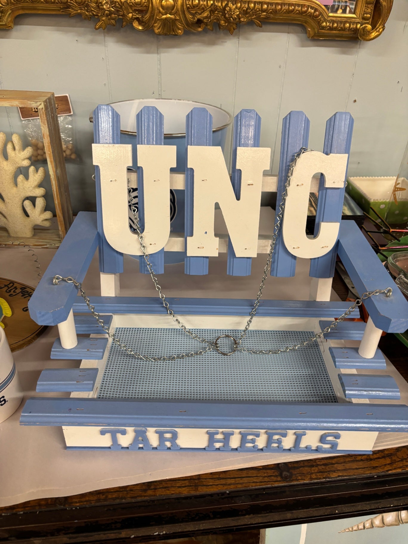 Ta r Heels Porch Bird Swing