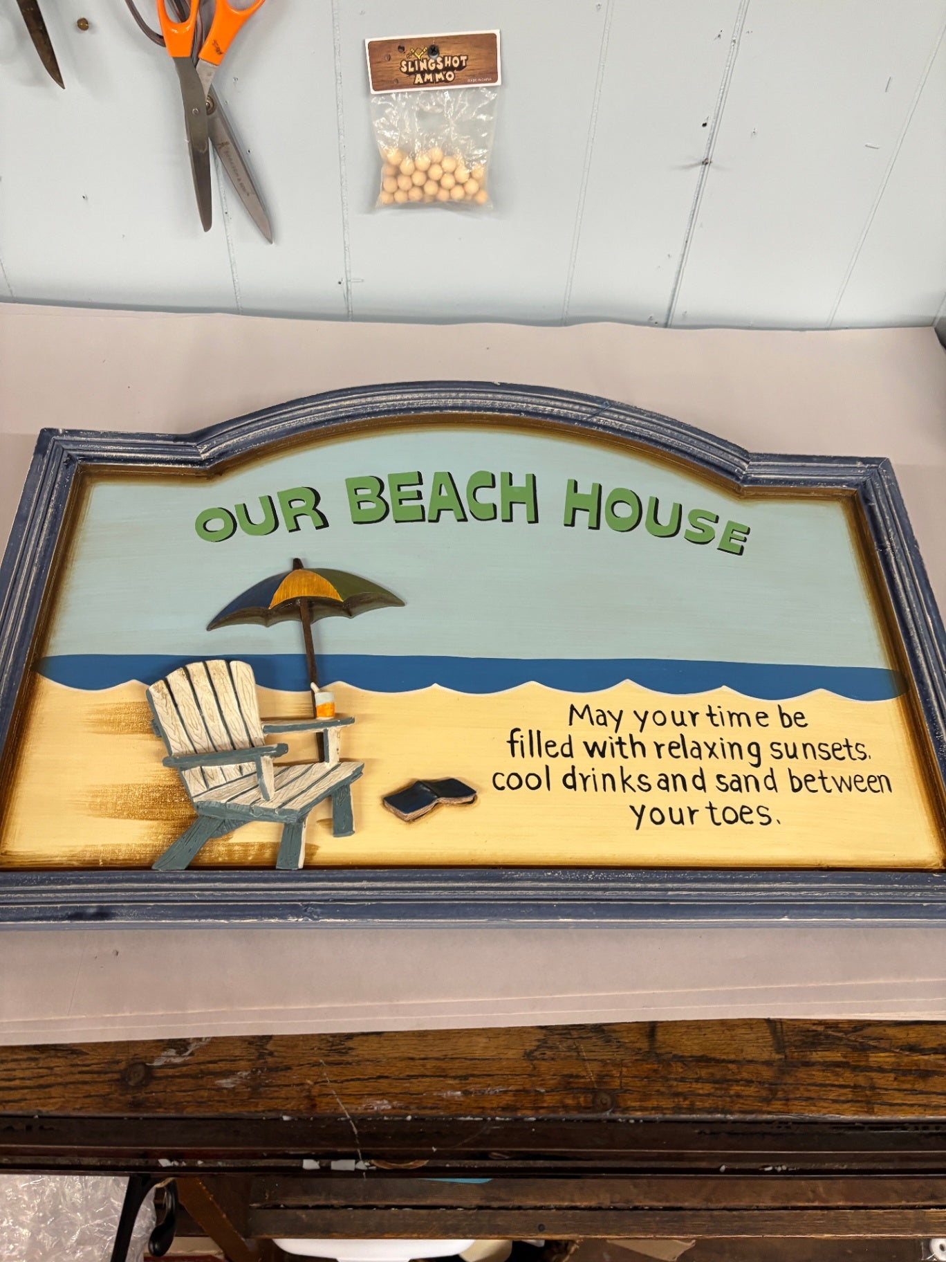 Our Beach House Sign