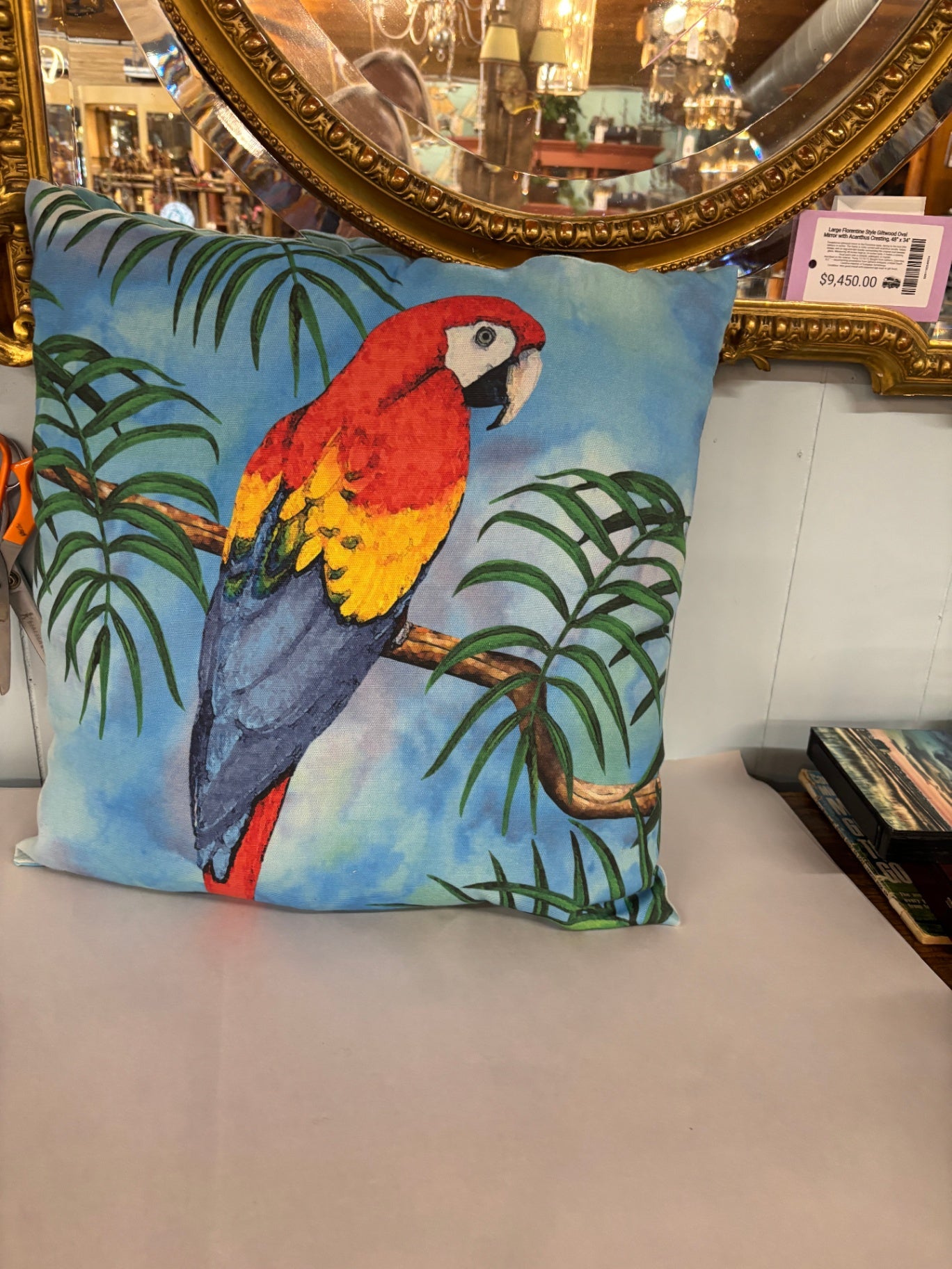 Parrot Pillow