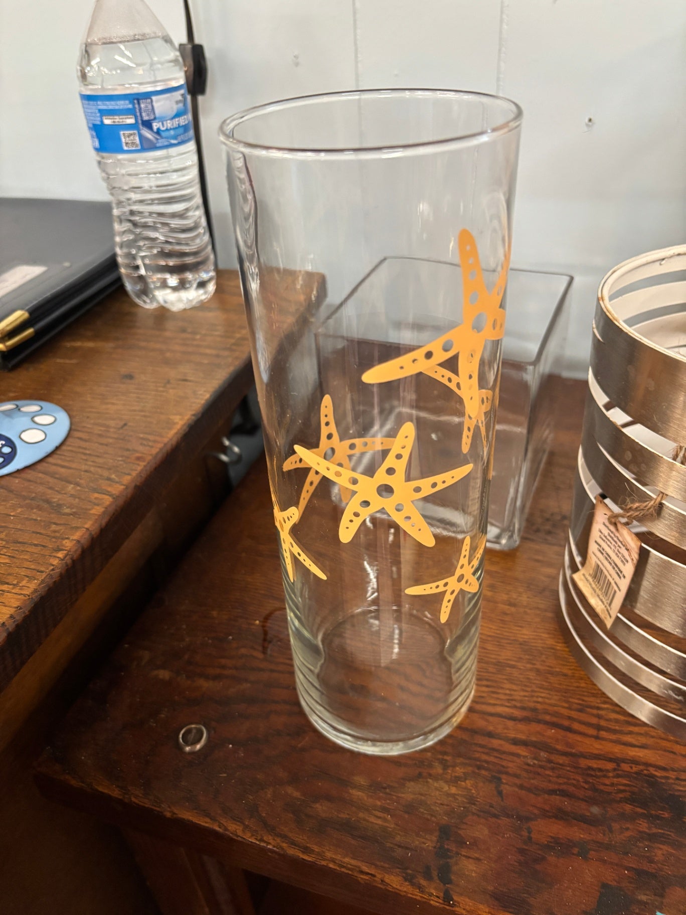 Starfish Glass Vase