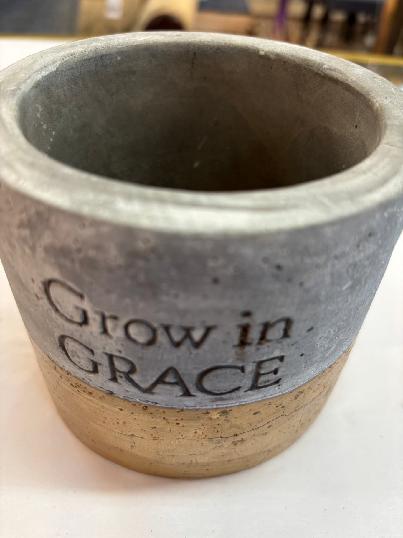  "Grow in Grace planter