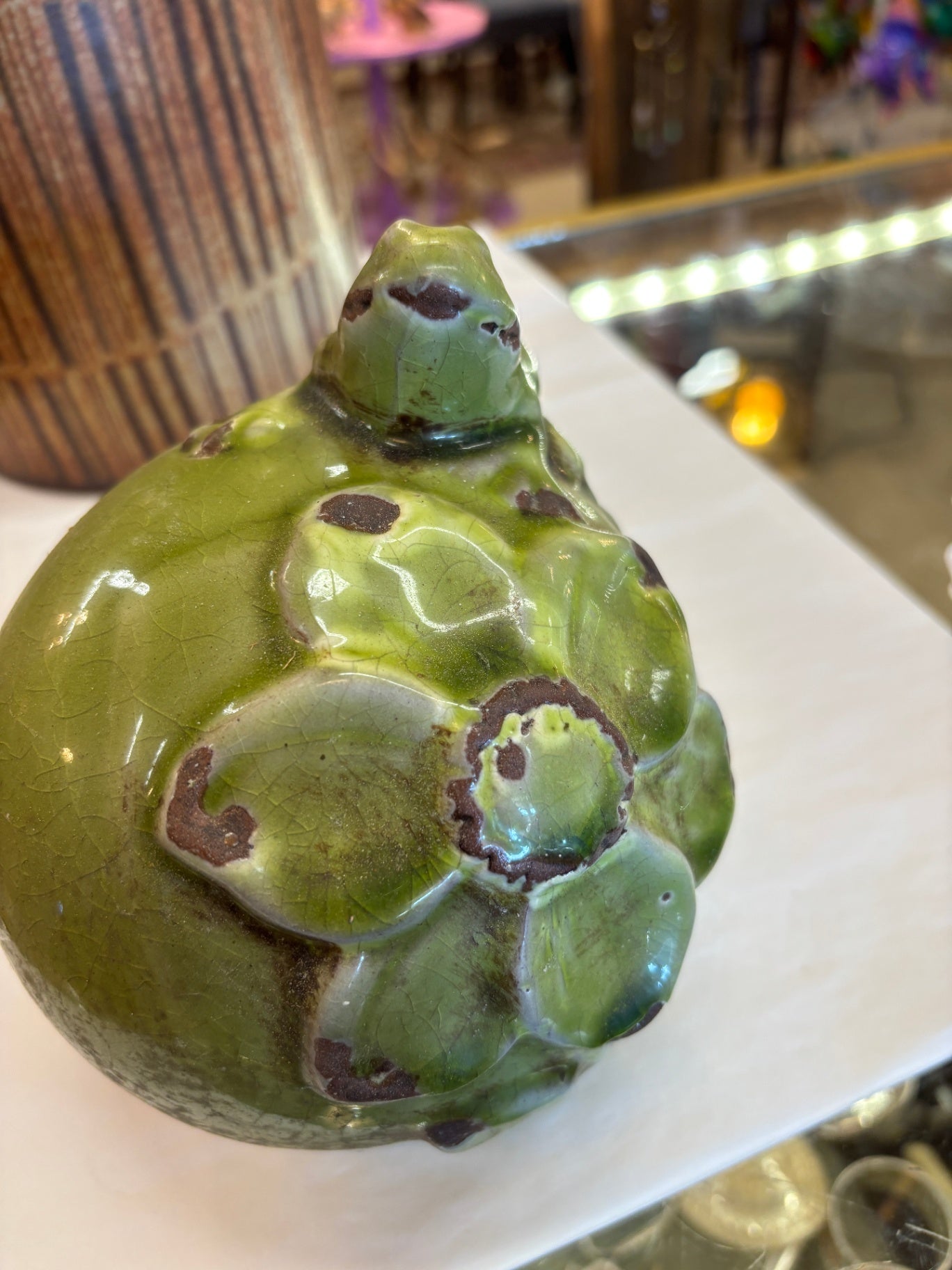 Ceramic Garden Frog