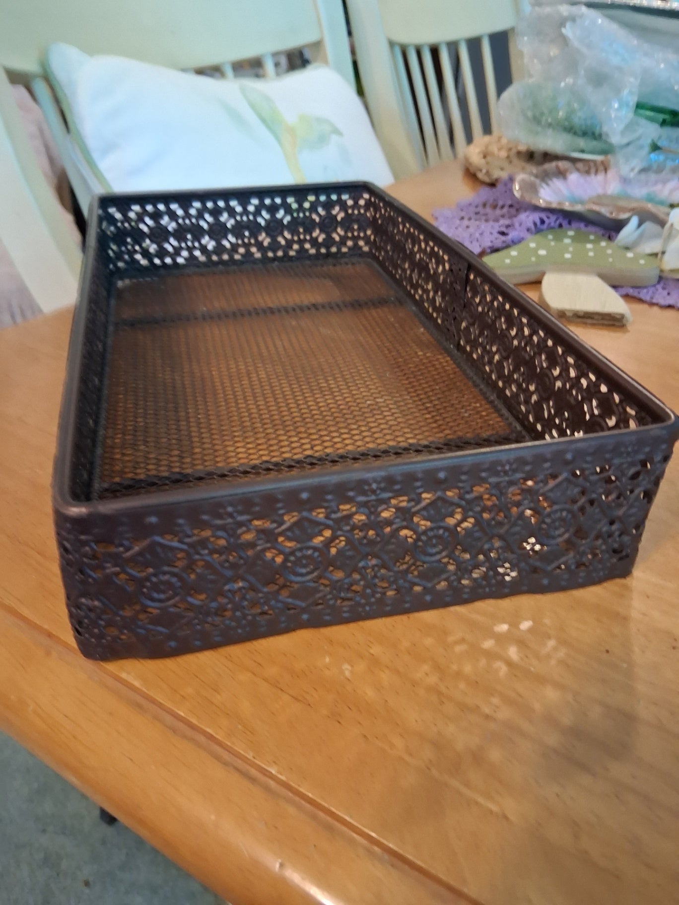 Metal tray 