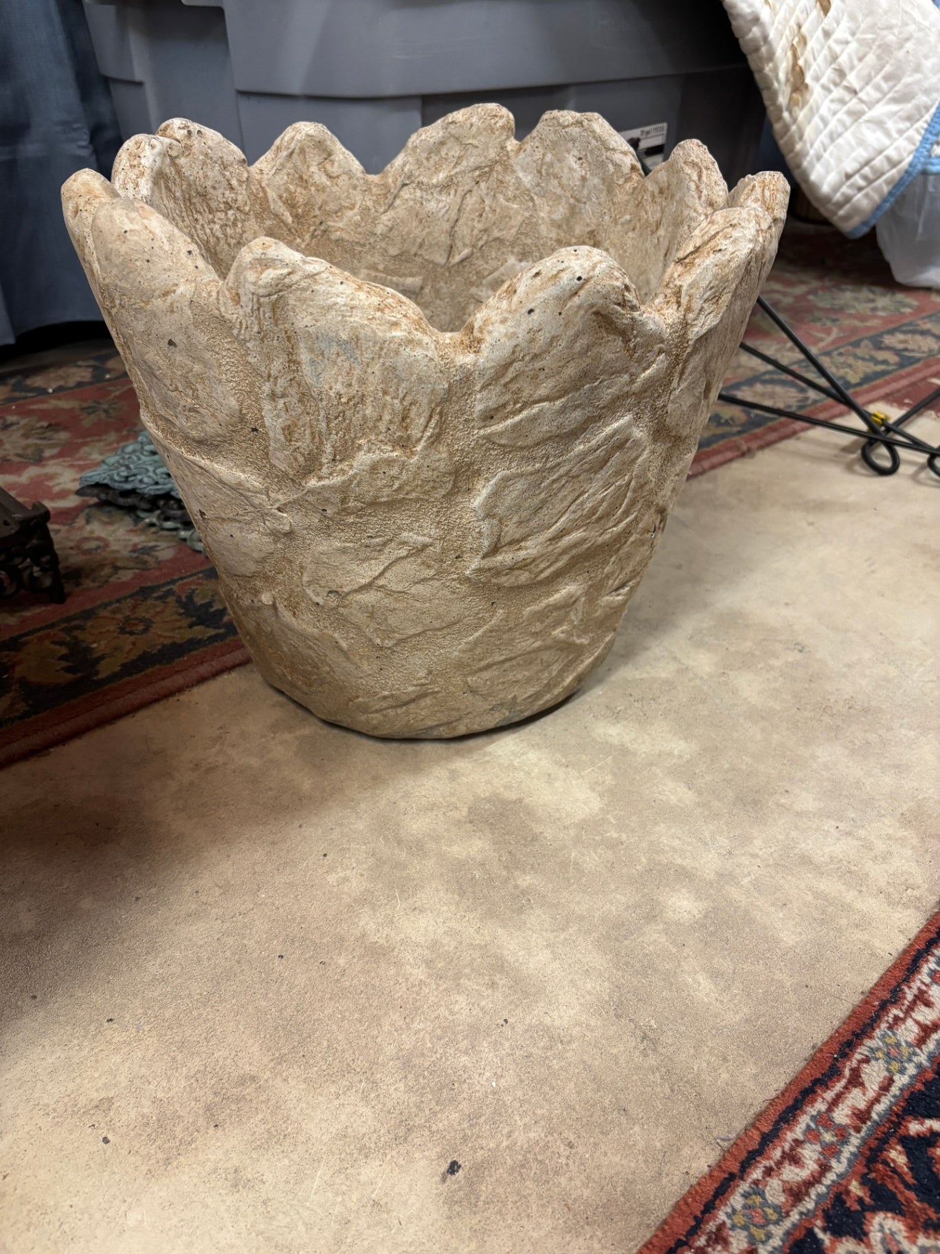 Tan Heavy Planter