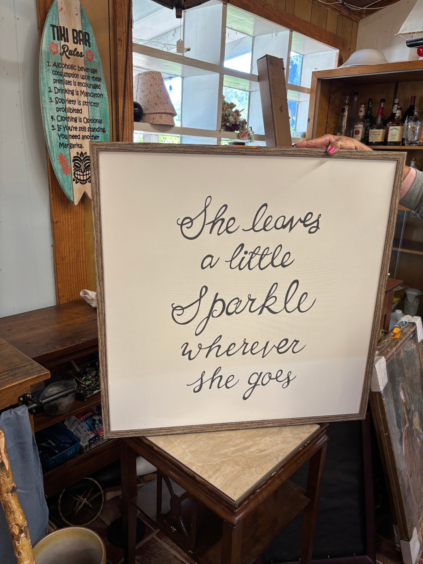 Farmhouse-Style Wood Wall lSign