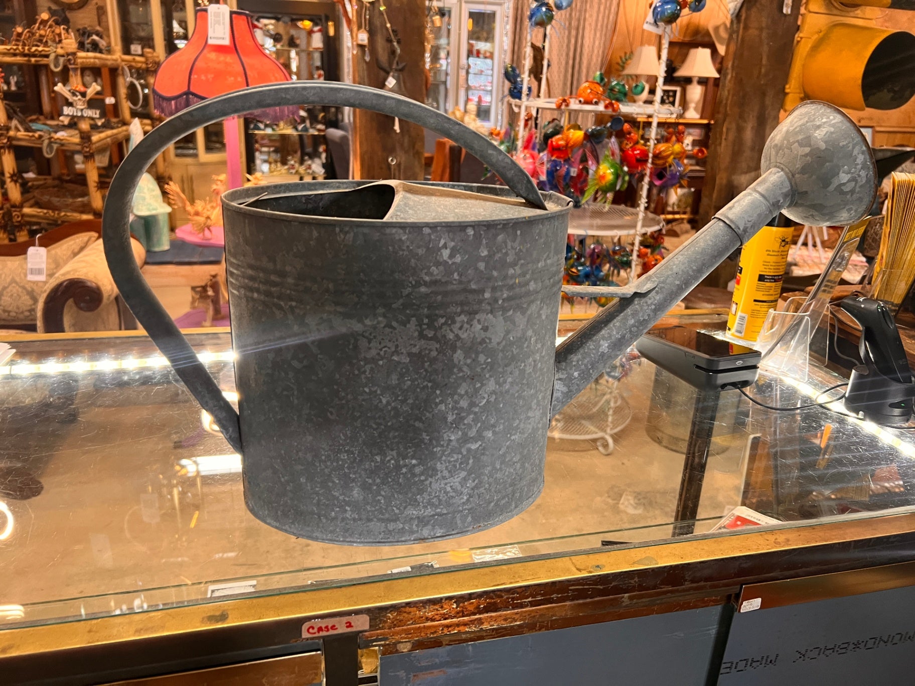 Vintage Galvanized Watering Can