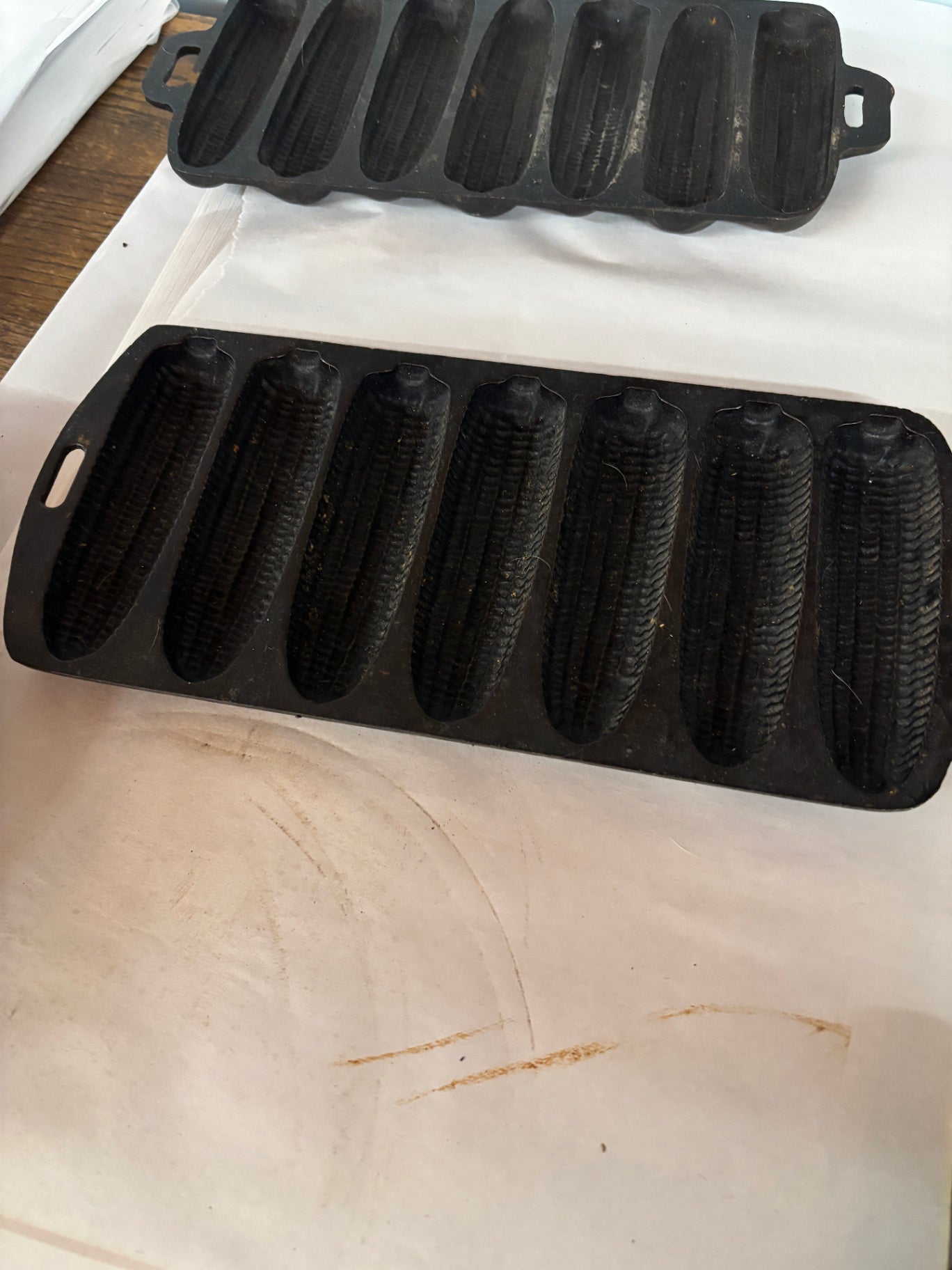 Cast Iron Candlestick Pan
