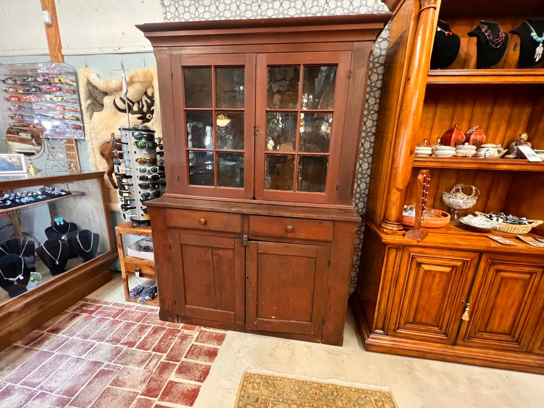 Primitive Antique Hutch