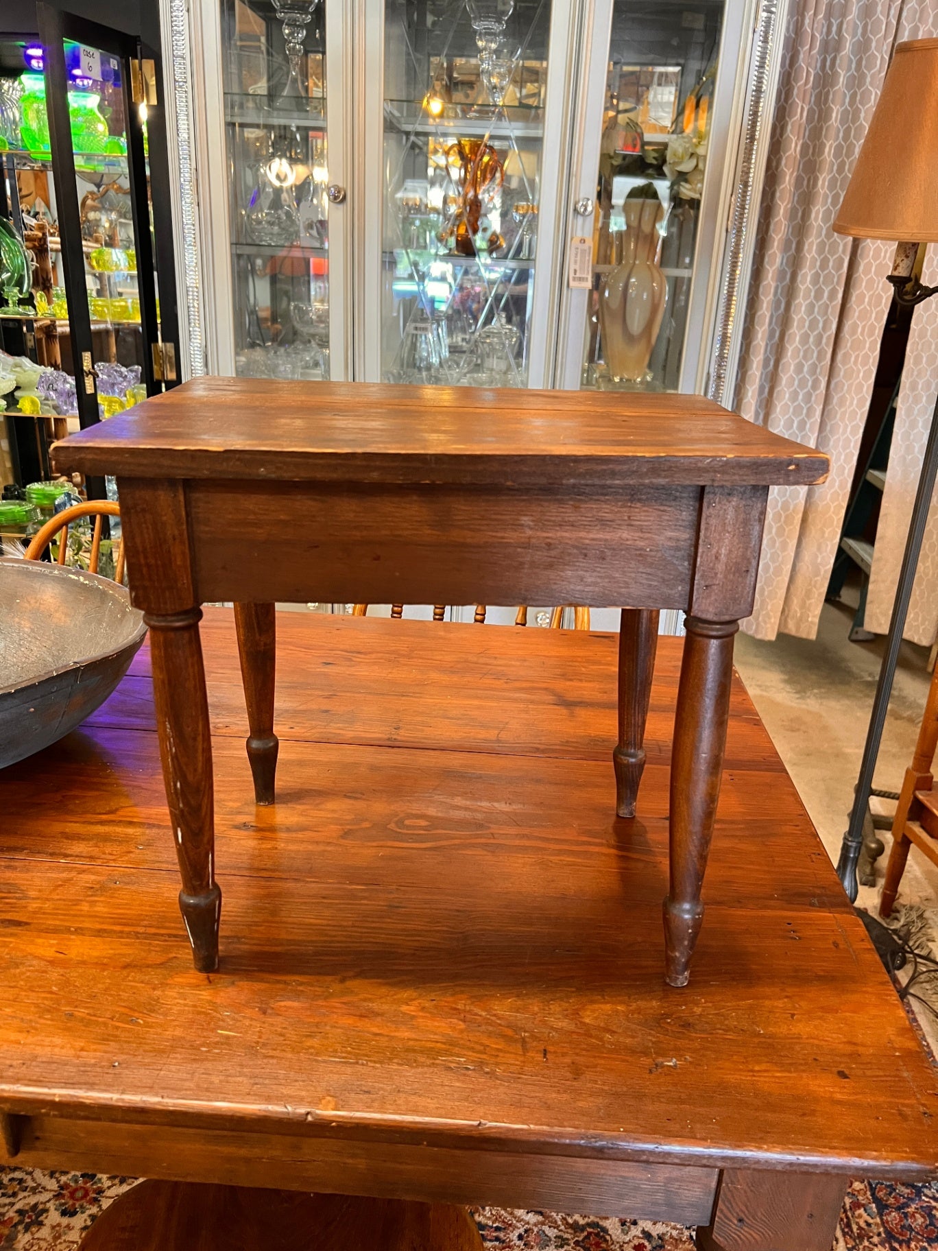 Small Primitive Side Table