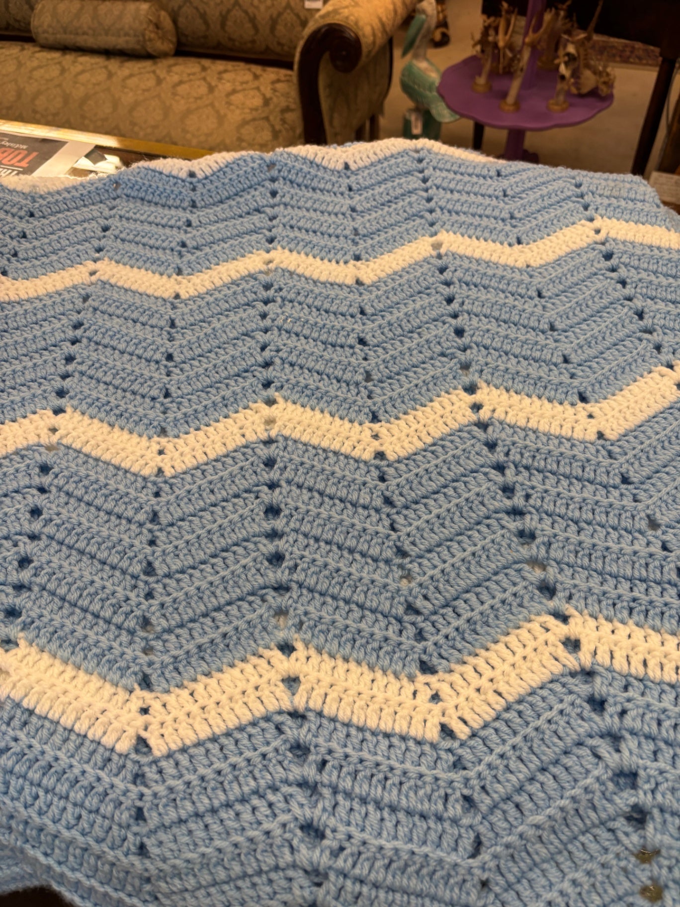 Hand Crocheted Throw