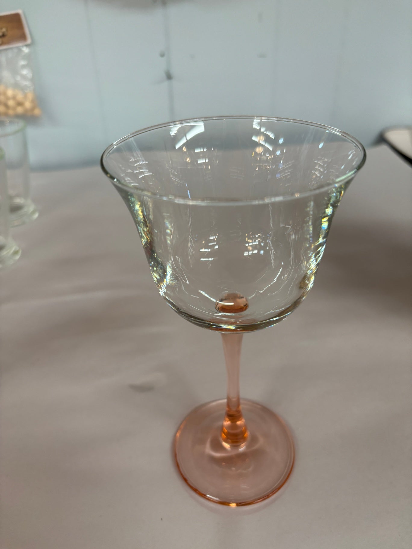  D'Arques-Durand Americana Rose Goblet