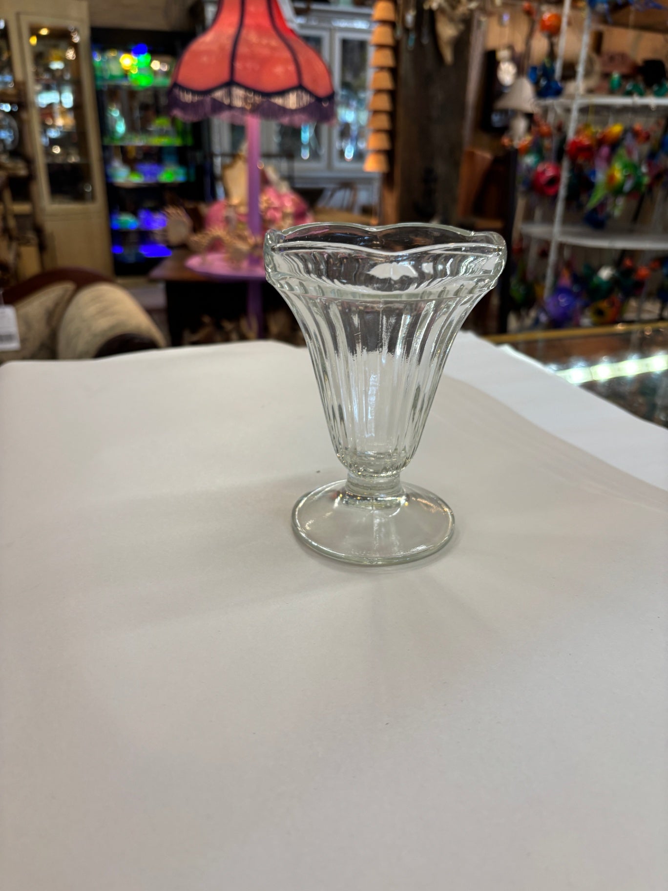 Clear Sundae Dish