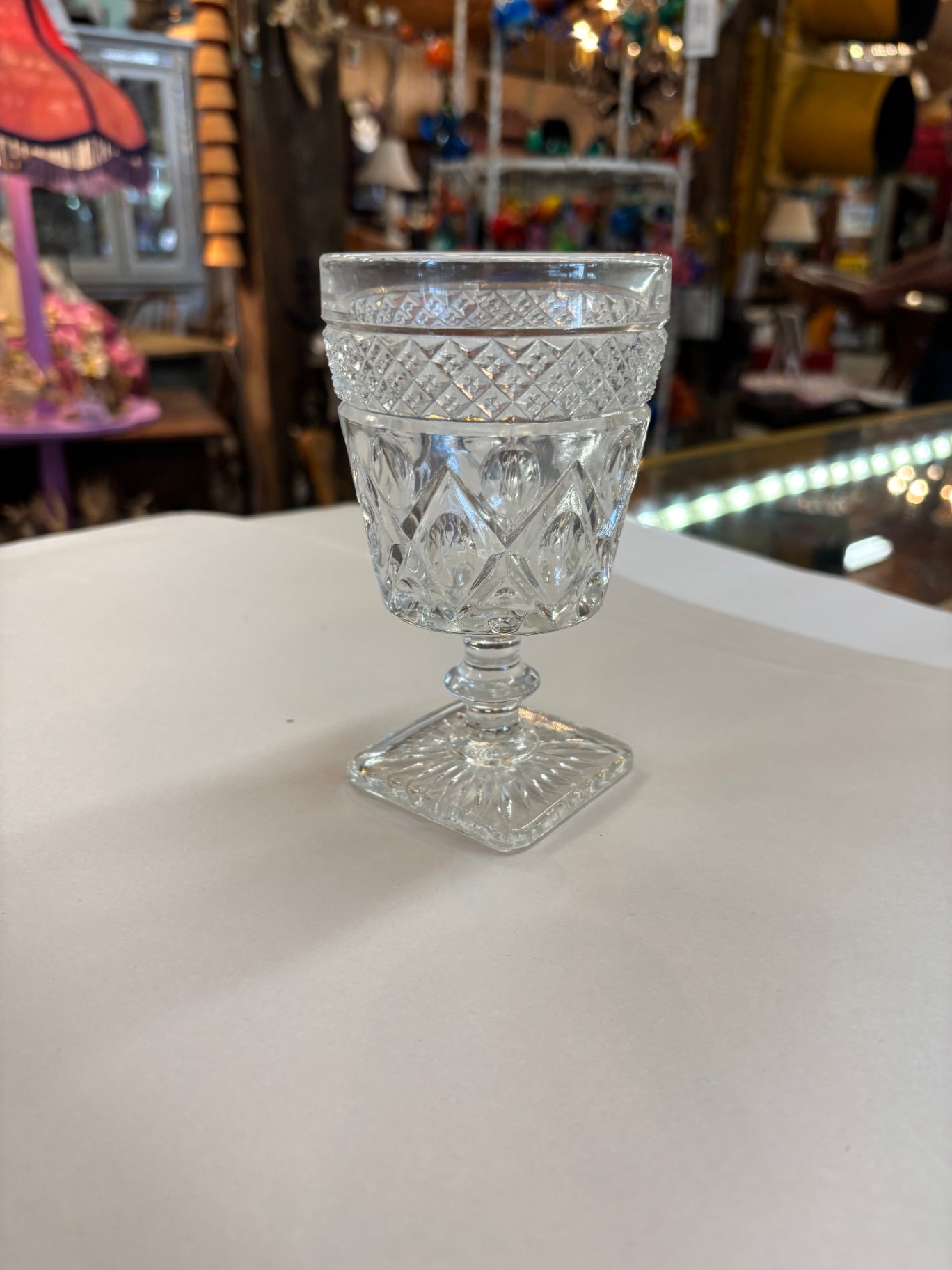 Imperial Glass water goblet