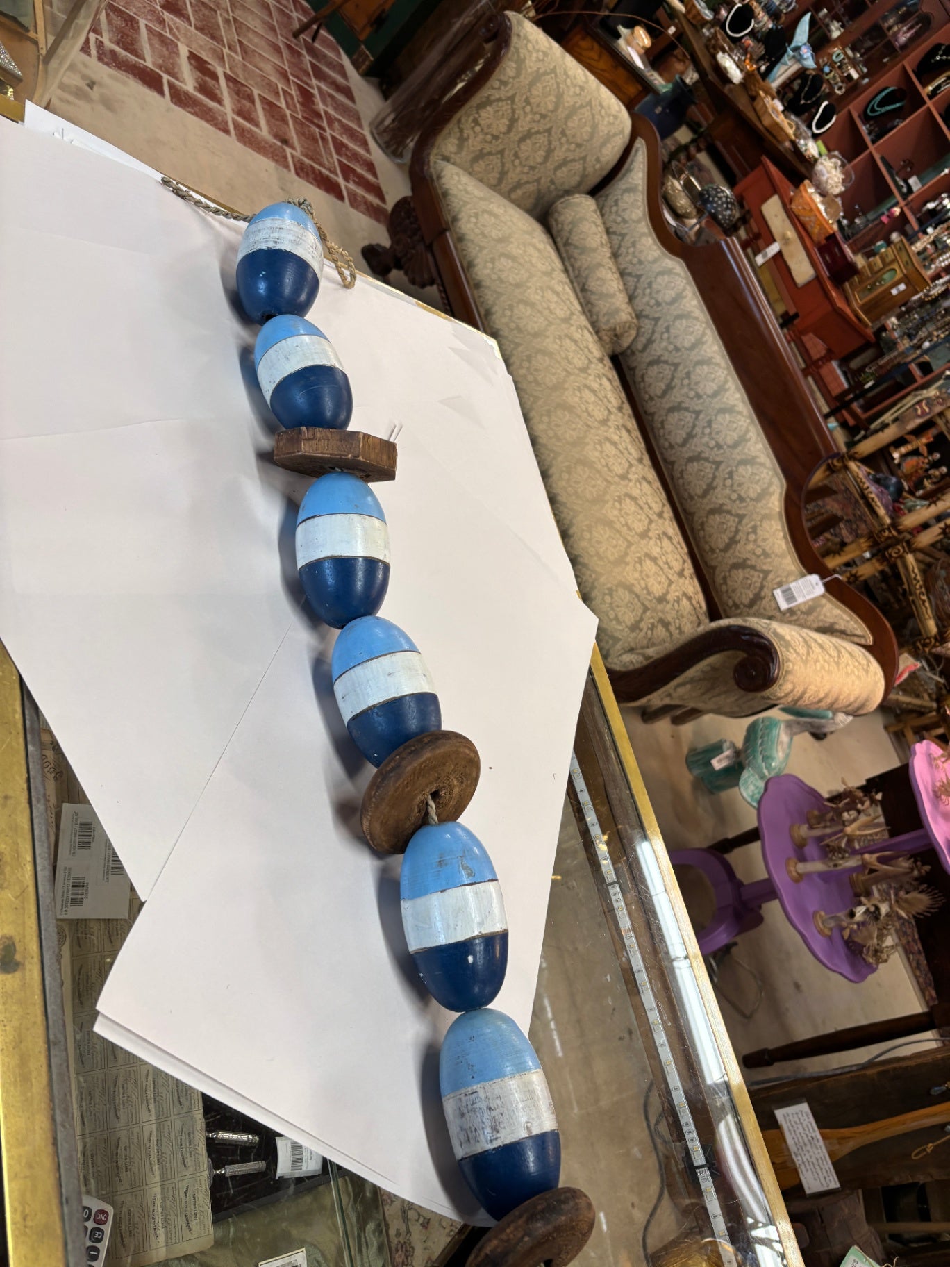 String Of Fishing Floats