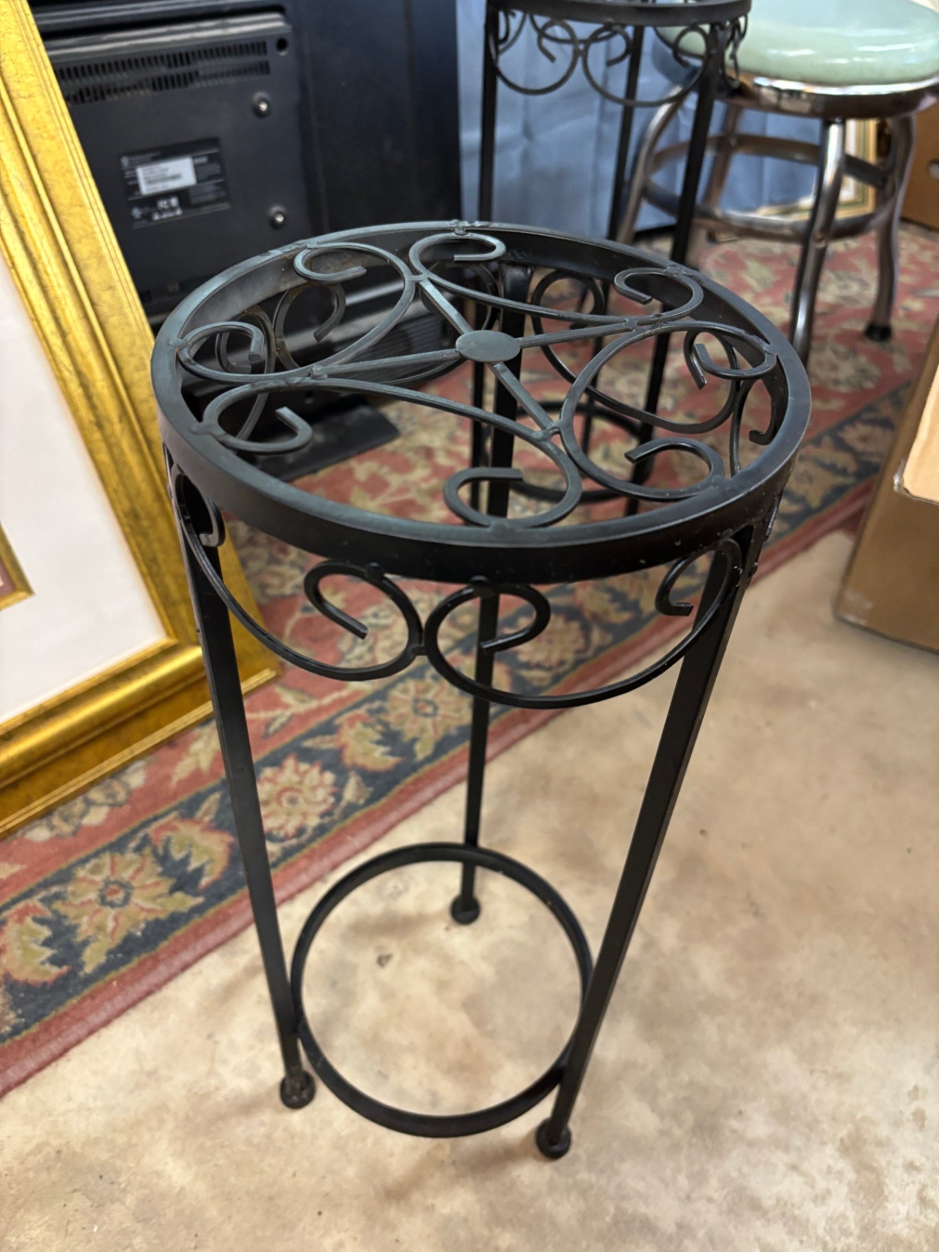 Black Plant Stand