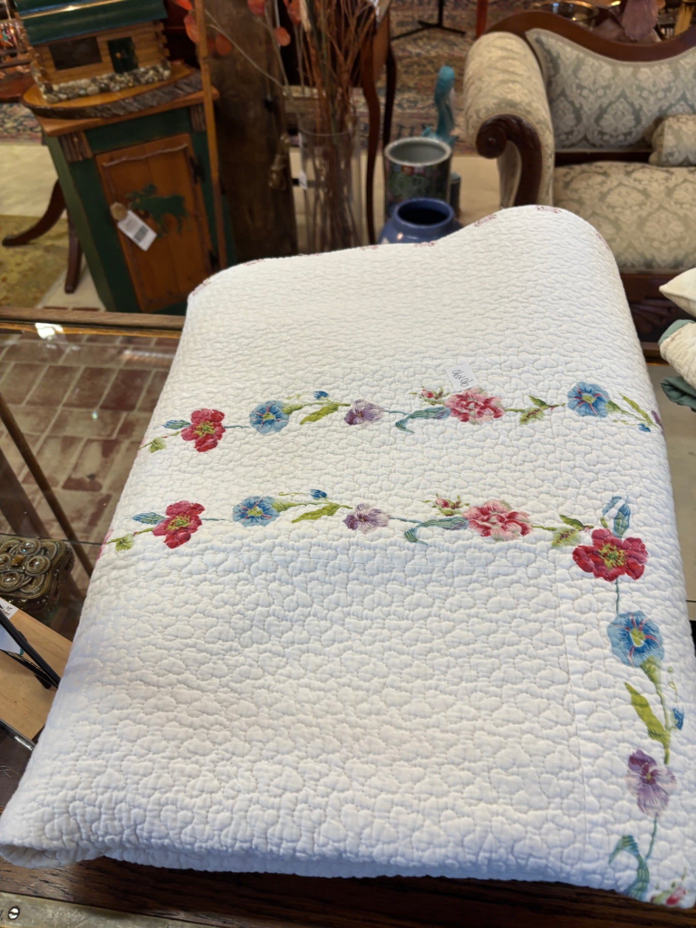 Vintage Look Coverlet 90 x 90