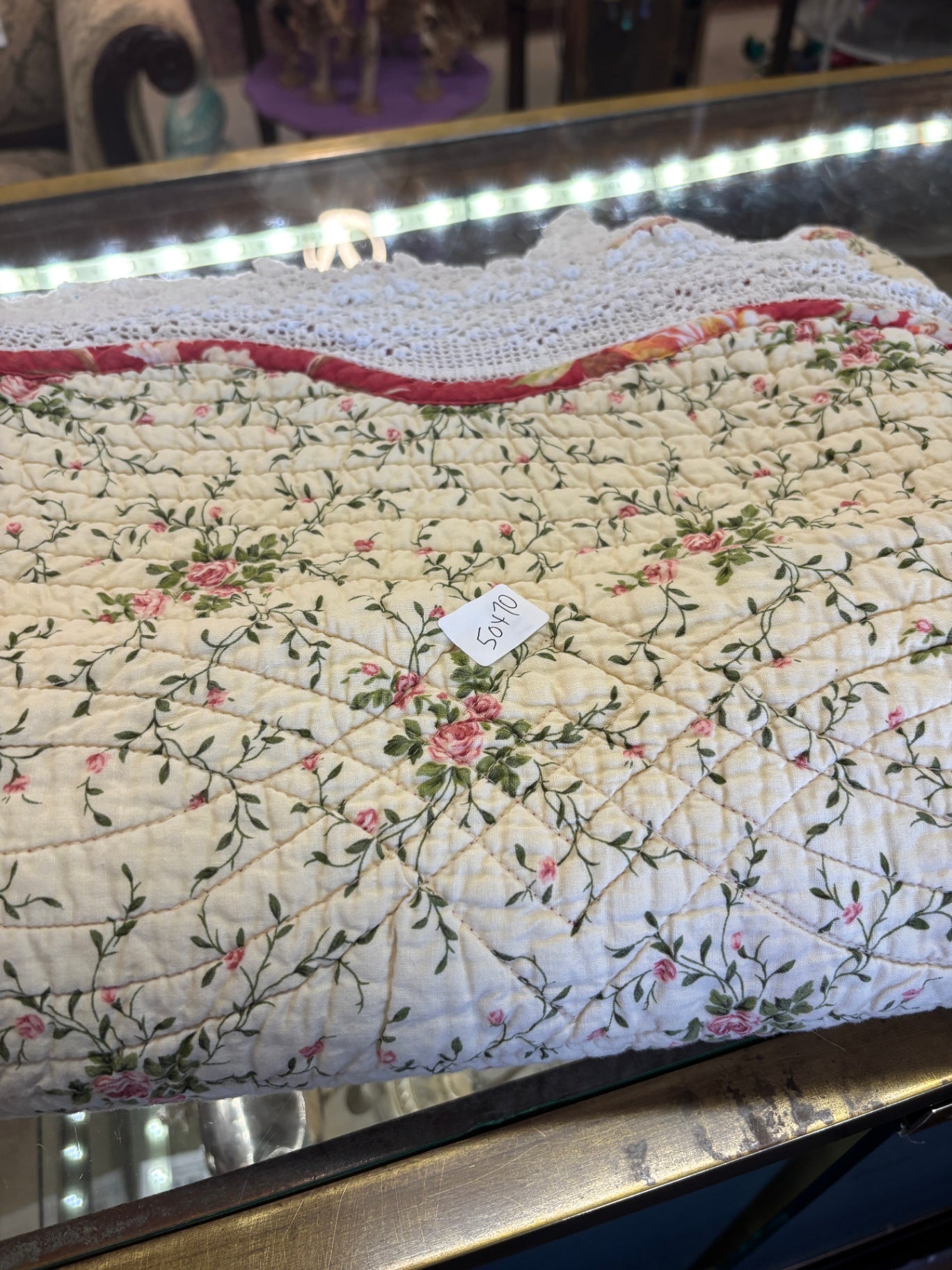 Vintage Look Quilt 50x70