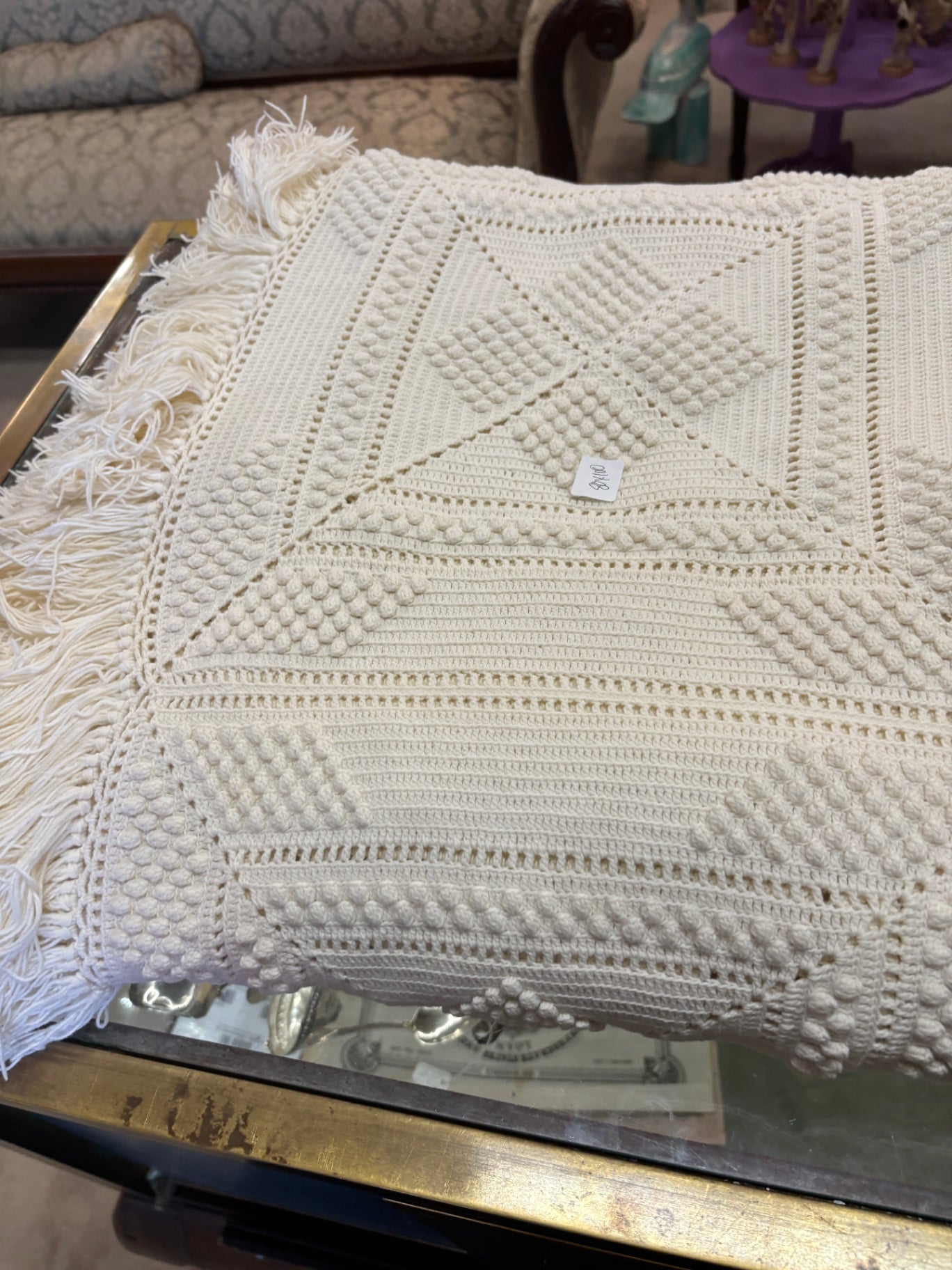 Vintage Look Coverlet 80 x 100