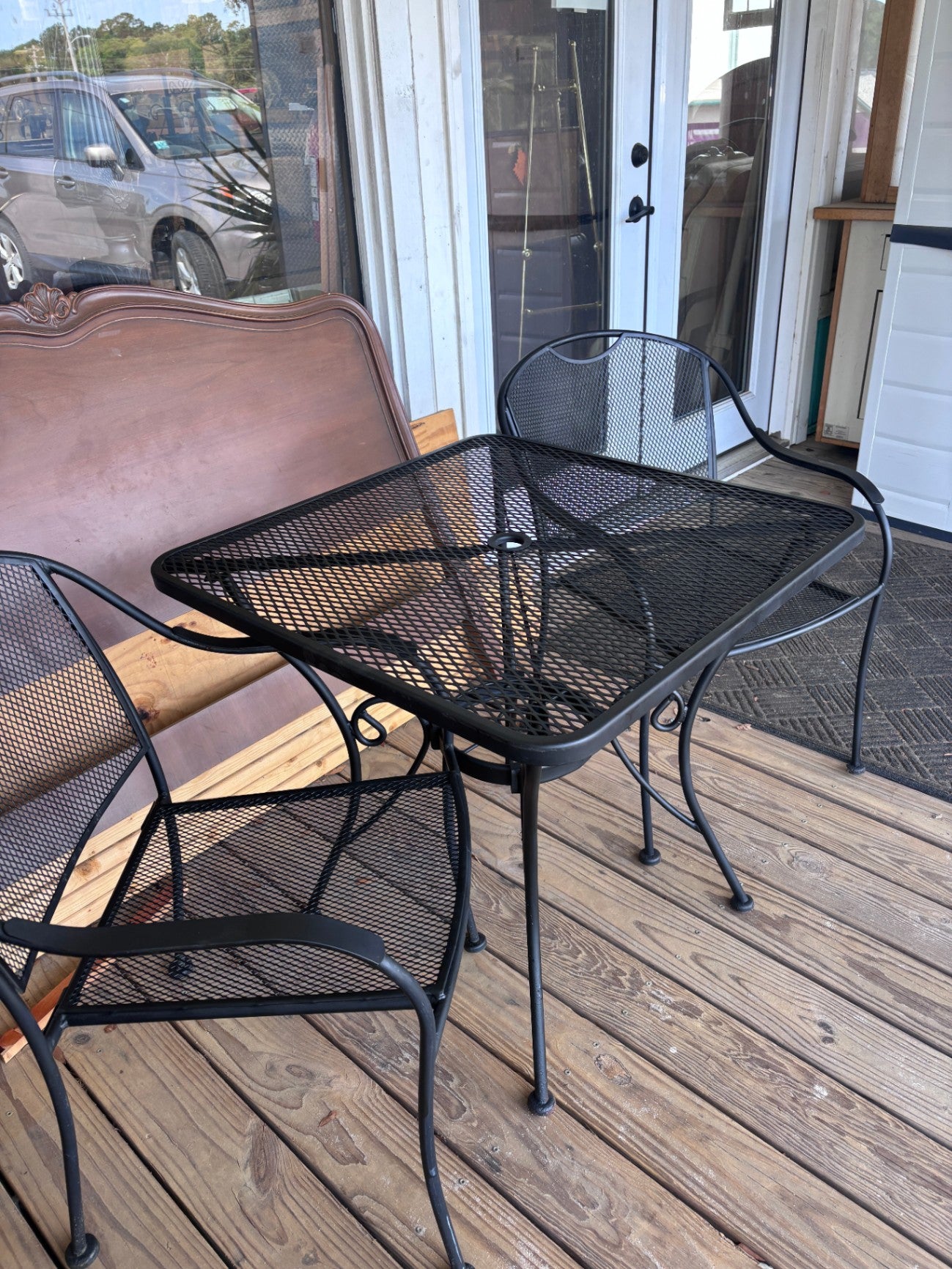 Wrought Iron Table and Chairs