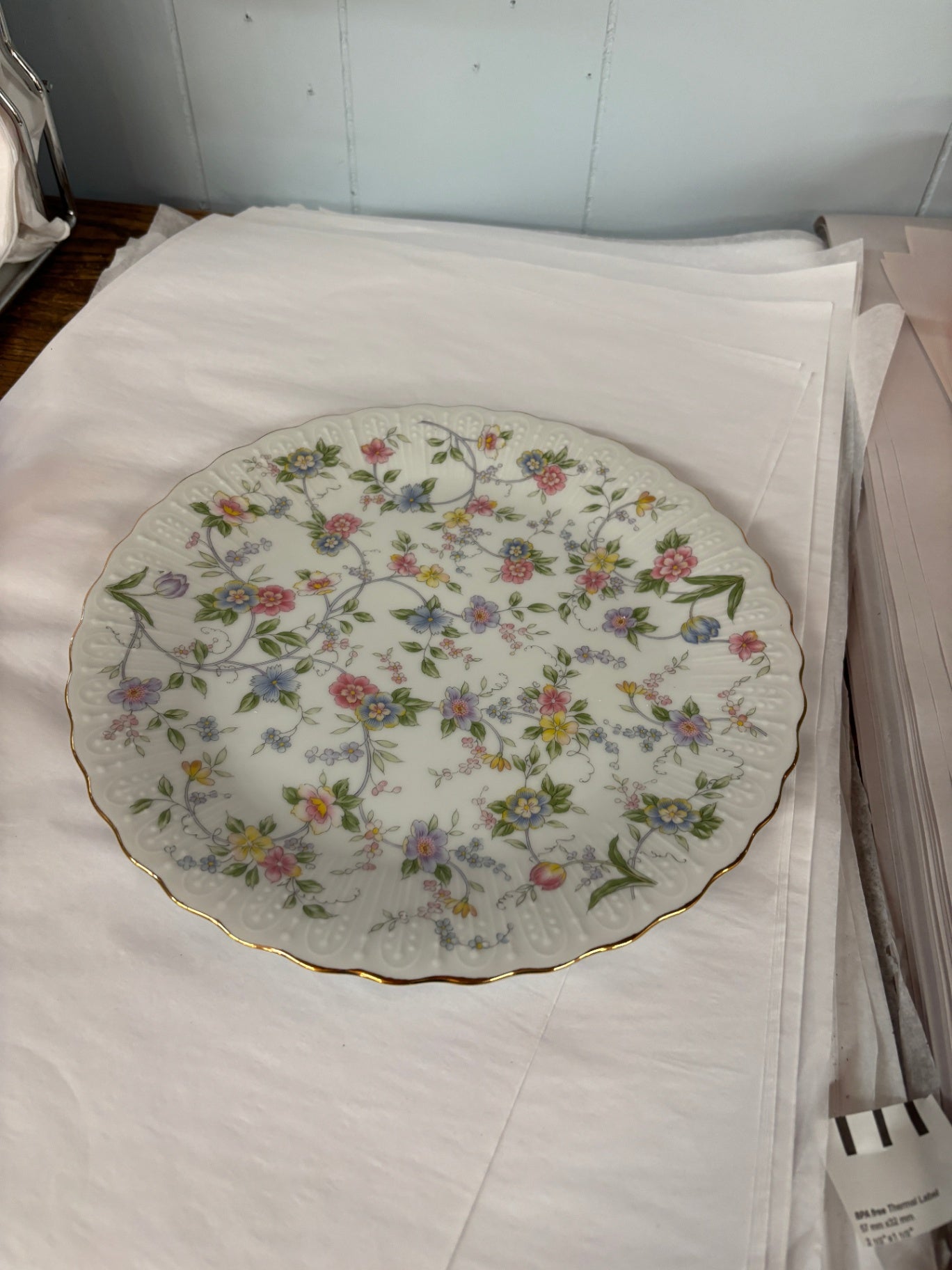  Cake Plate in the Corona Pattern