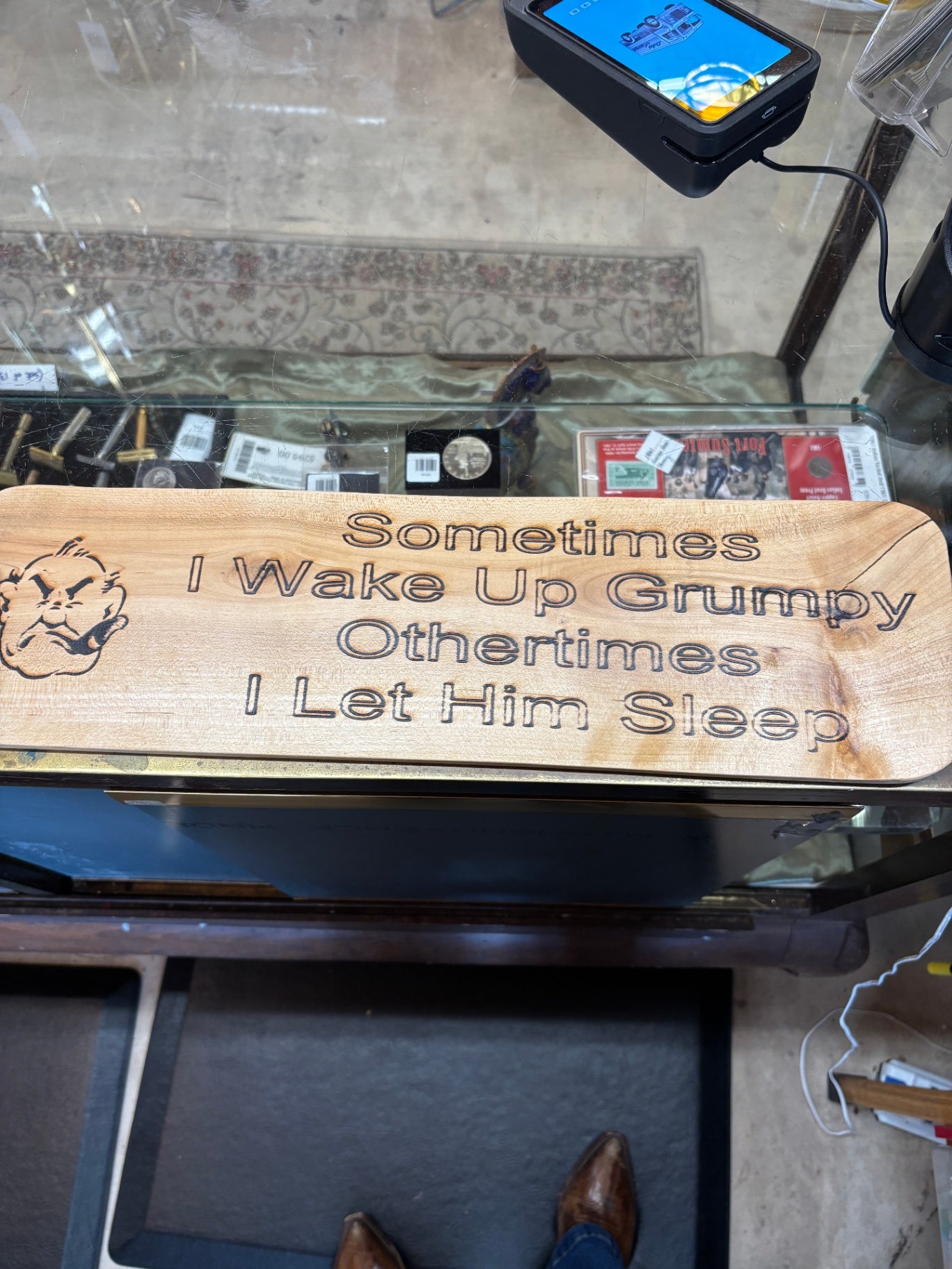 Grumpy Sign