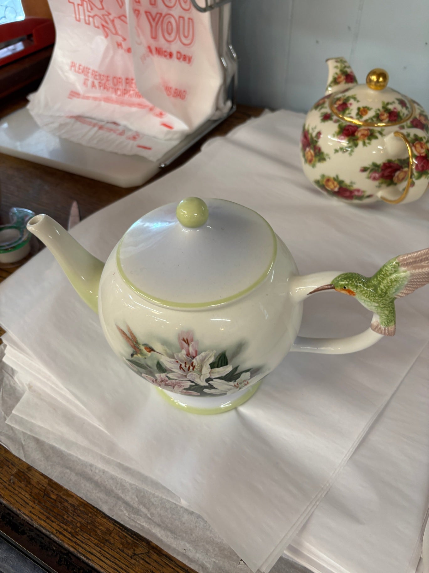 Vintage Teleflora Gifts Ceramic Teapot