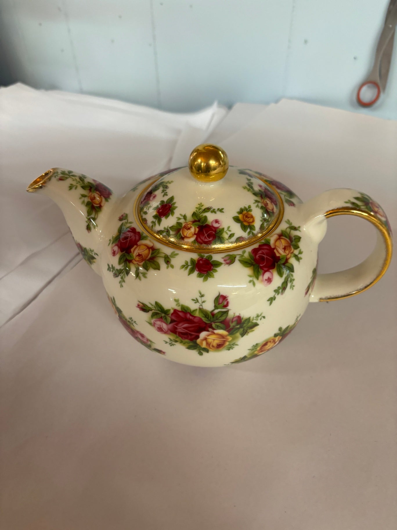 Royal Dalton Old Country Roses Teapot