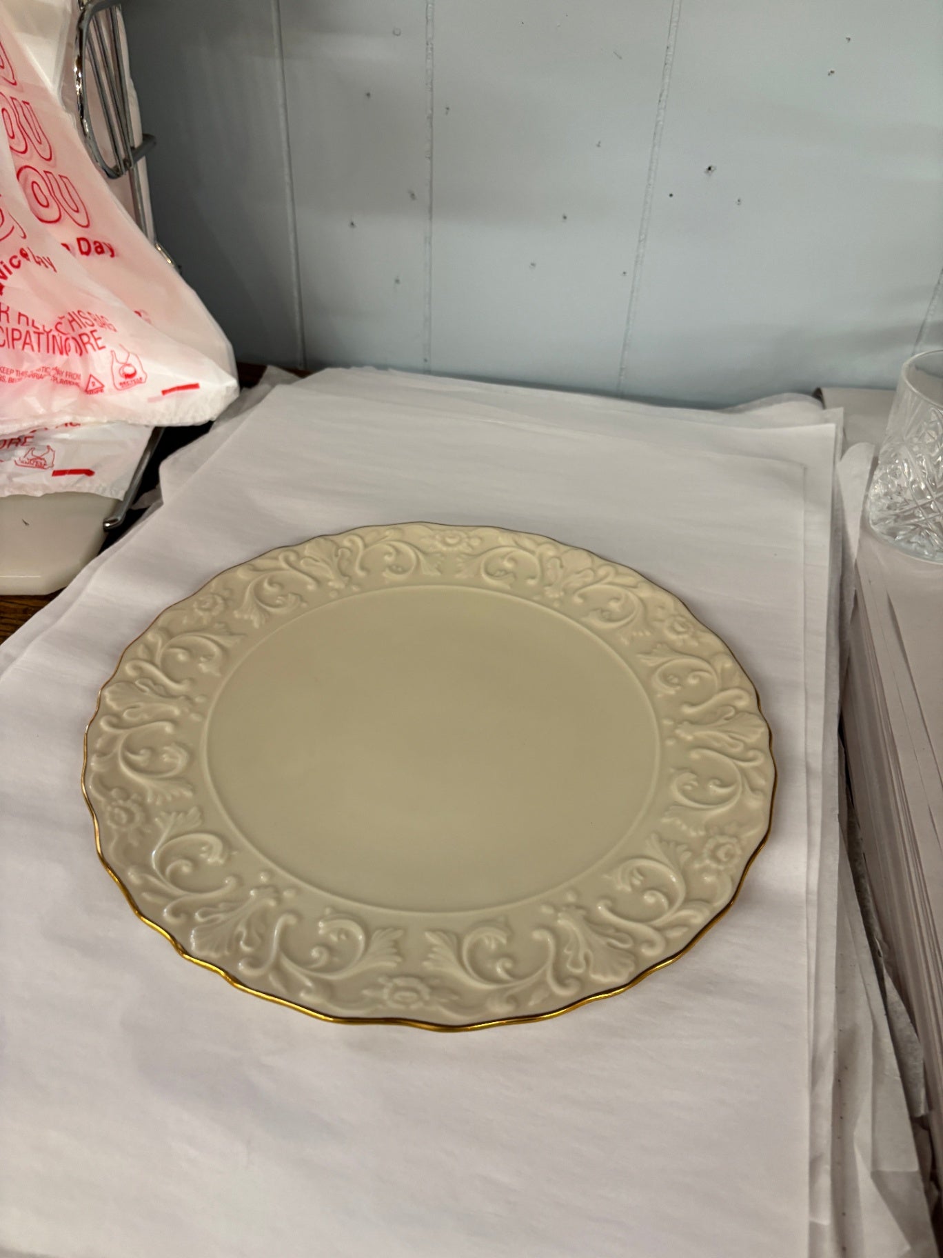  Lenox Georgian Collection 11.5-inch cake plate 