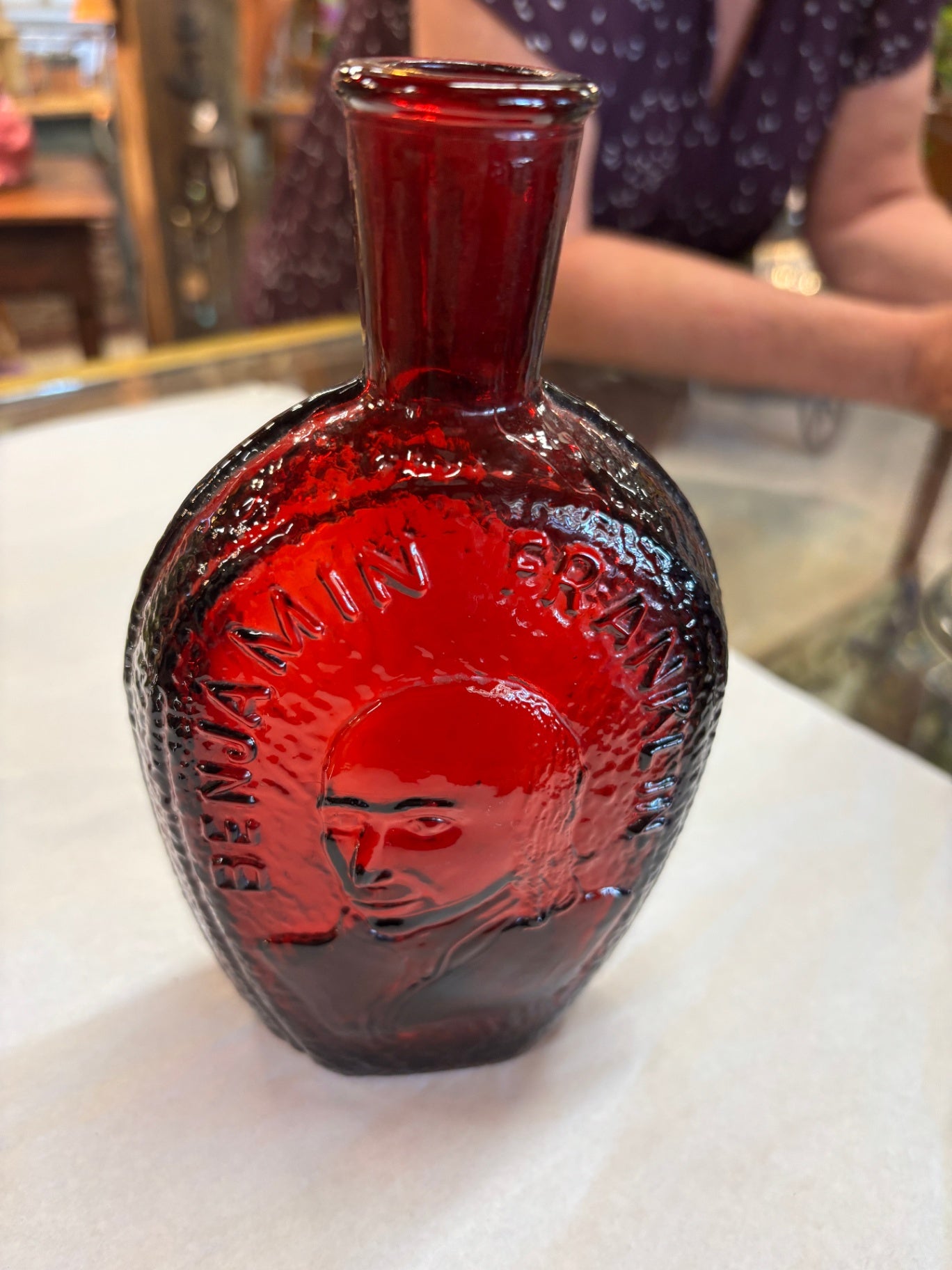 Vintage Wheaton Ruby Red Glass