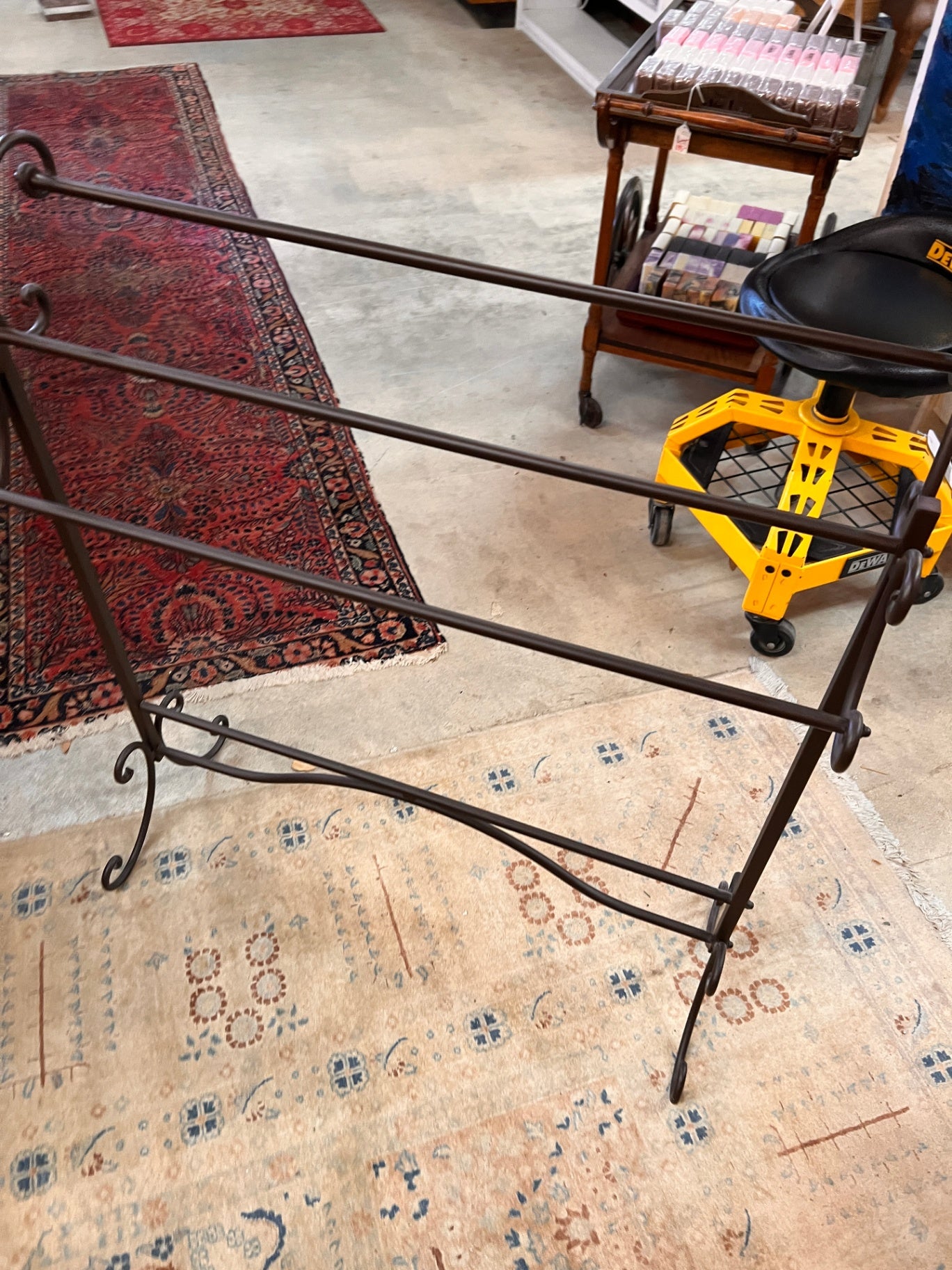 Metal Quilt Rack