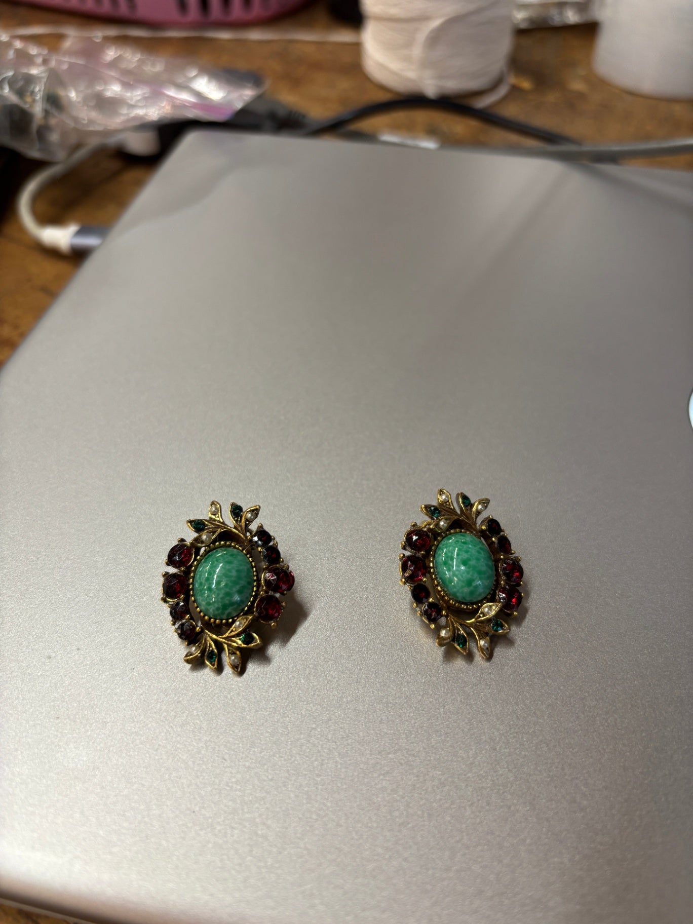Vintage Clip on Earrings