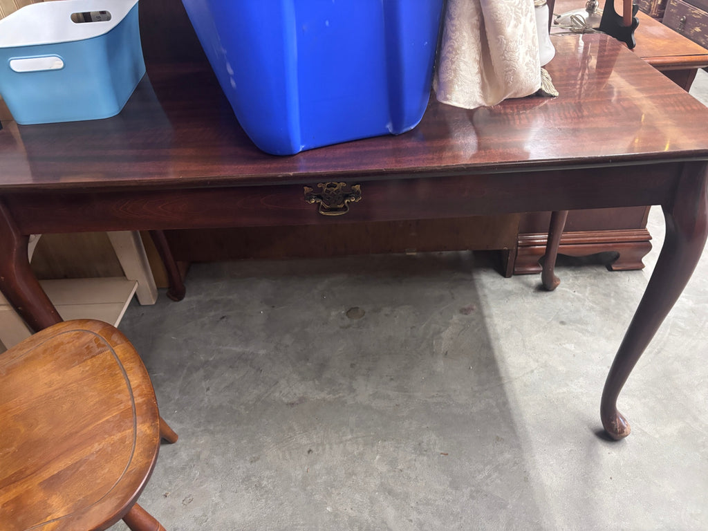 Entry Table 2 ft x 4 ft Cherry finish