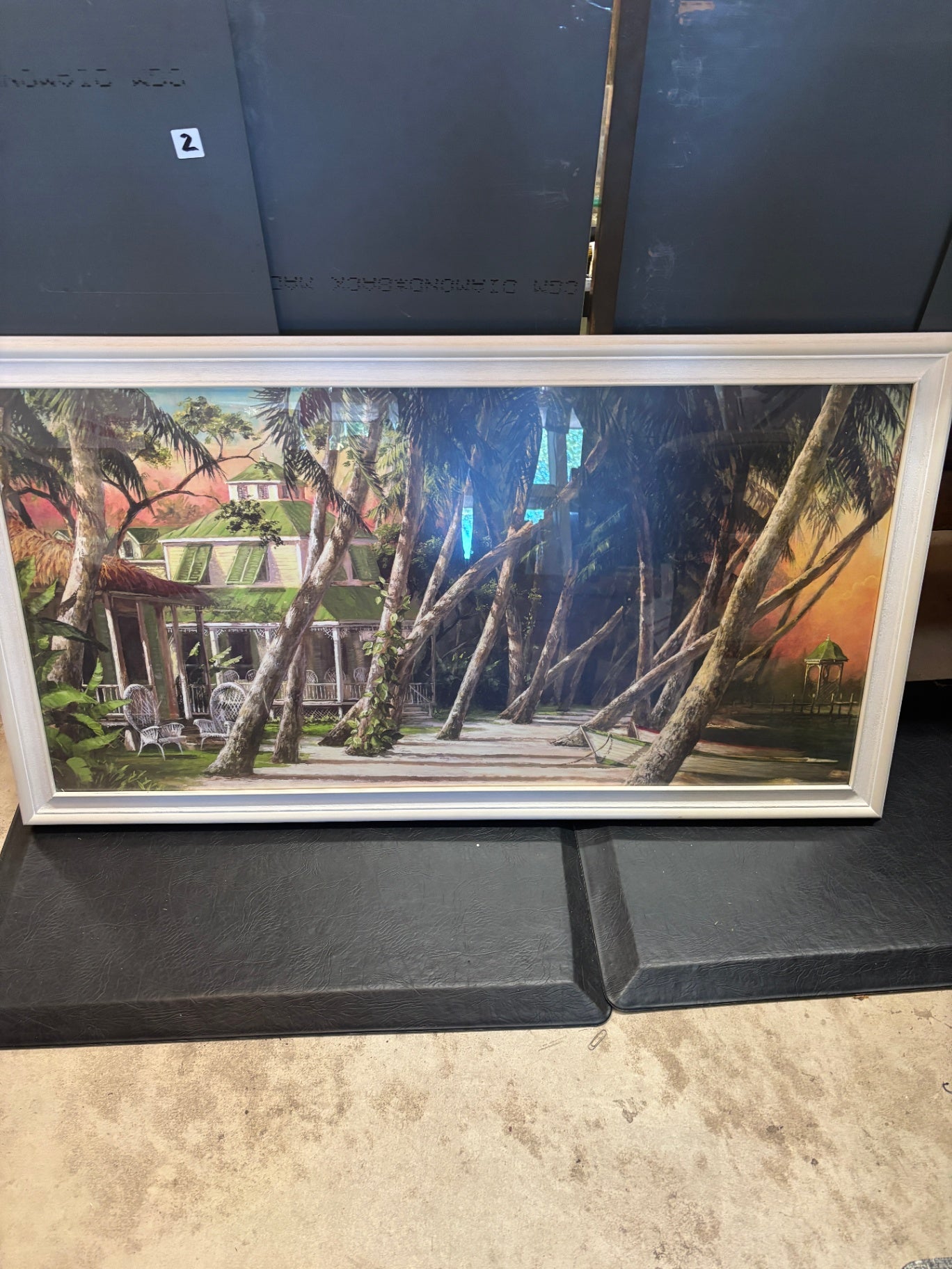  "Island House" by Artist Art Fronckowiak