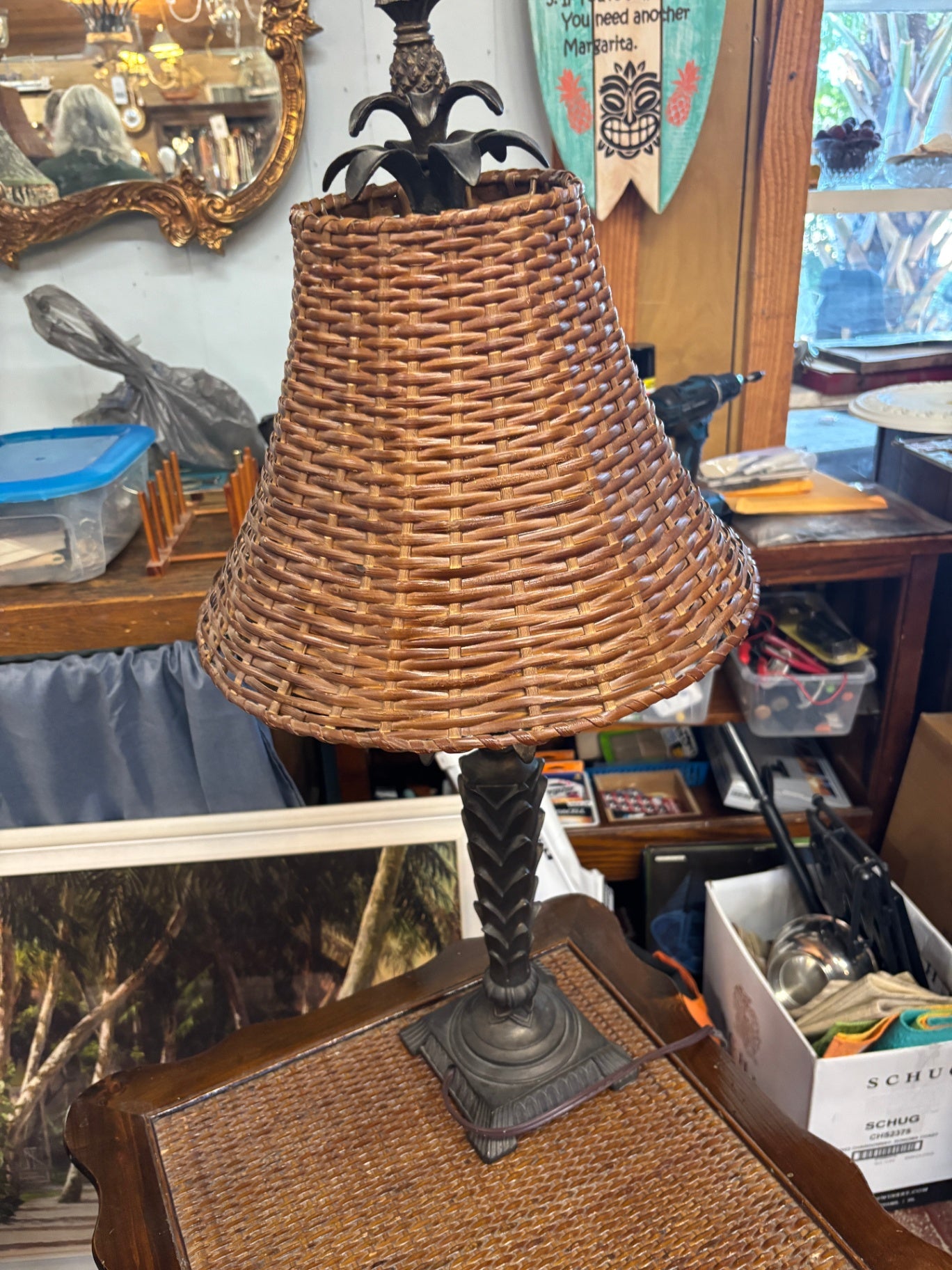 Palm Tree Table Lamp