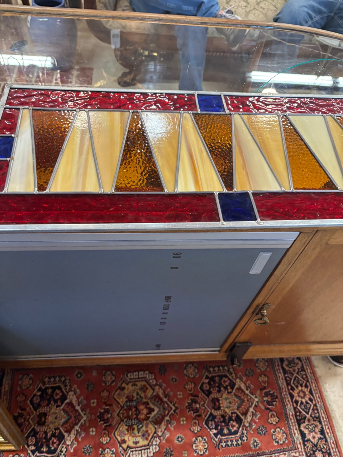  Rectangular Stained Glass Panel