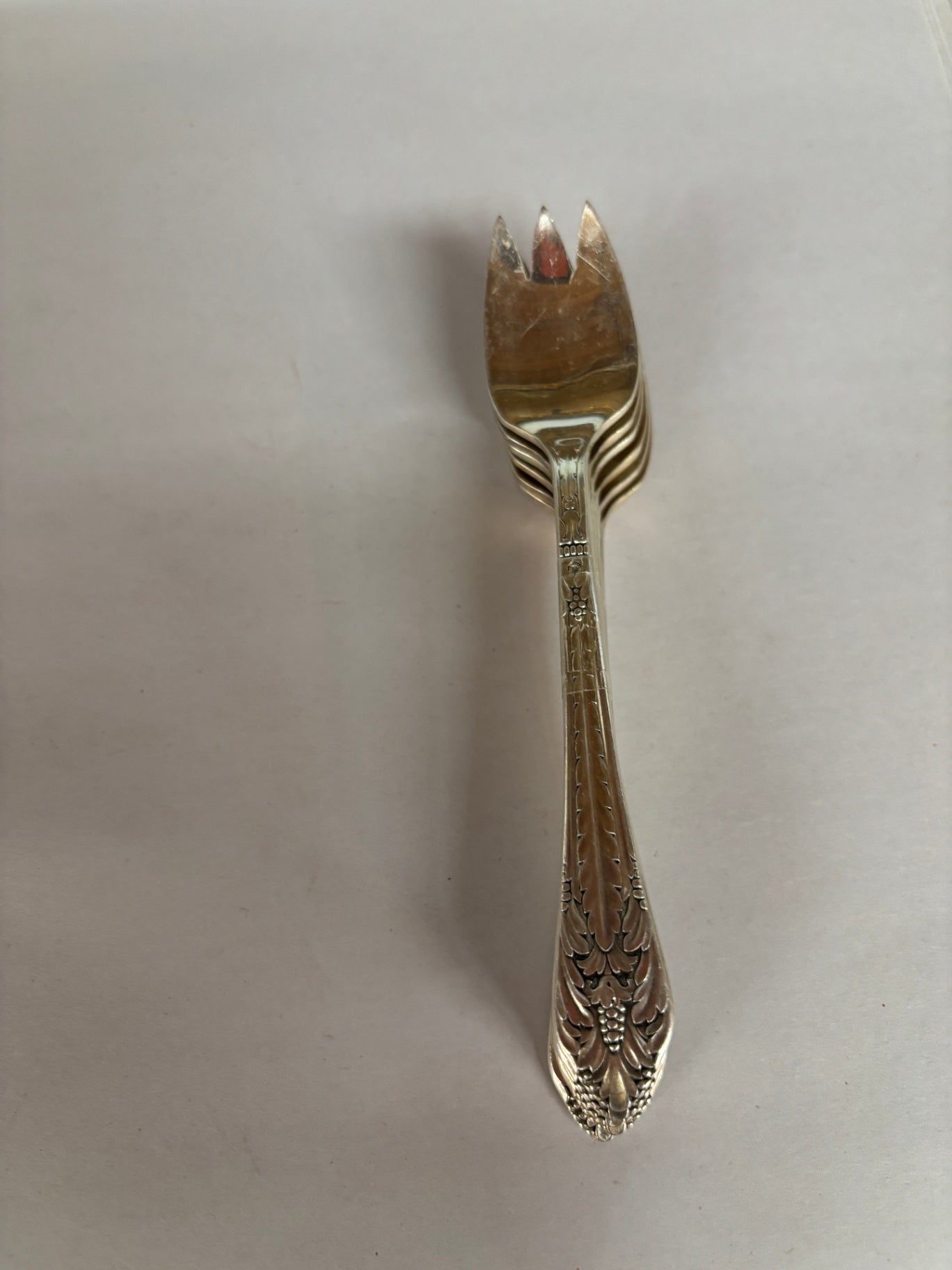 , 3-Tined Dessert or Pastry Forks (6)