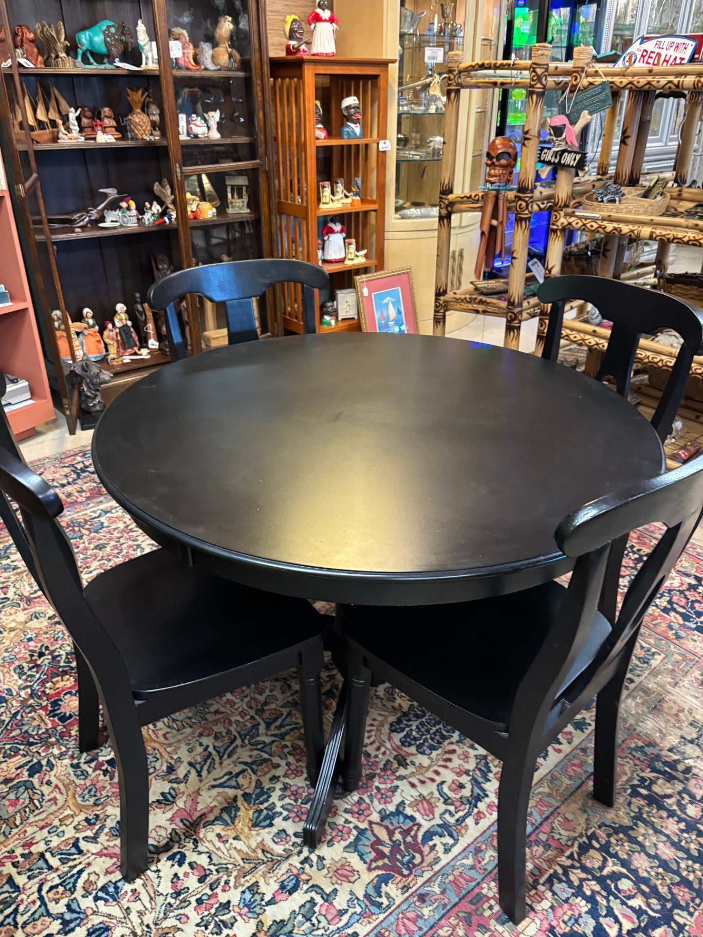 Black Kitchen Table 4 Chairs