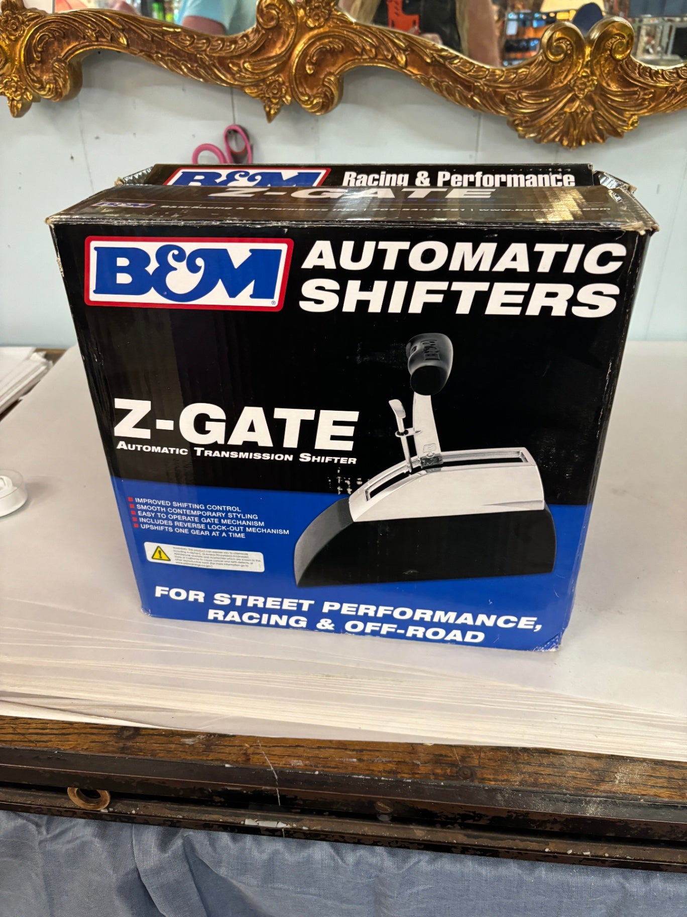  B&M 80681 Z-Gate Automatic Transmission Shifter