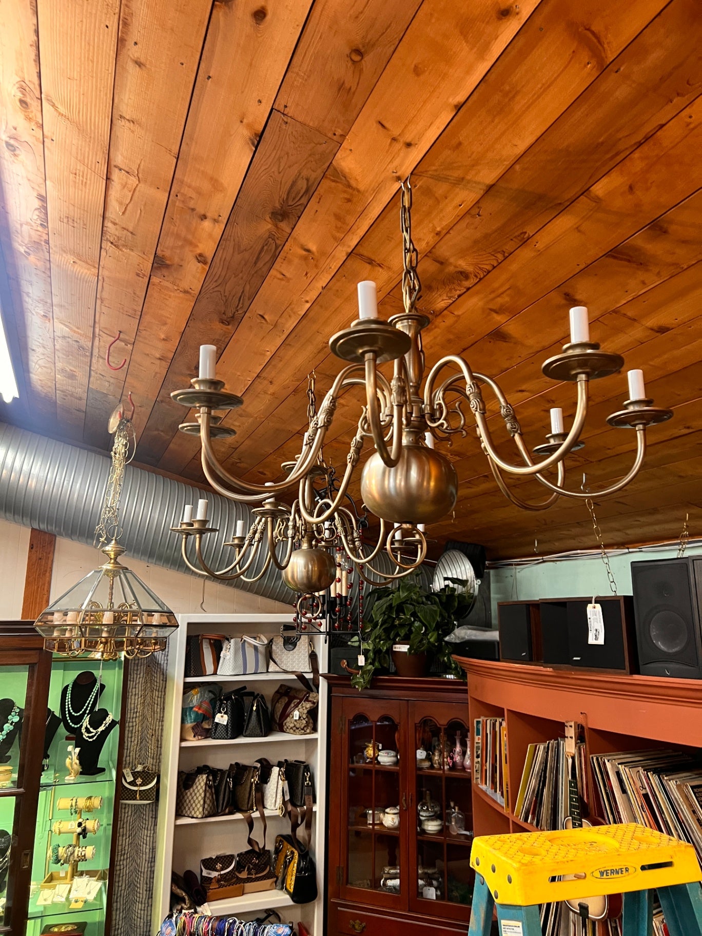 Silver Chandelier