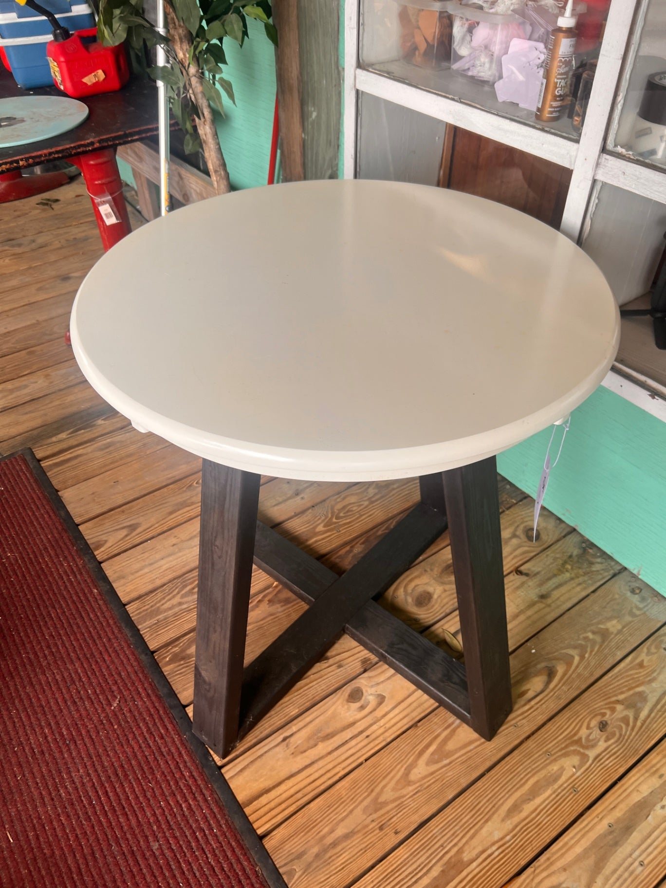 Round Composite Top Table