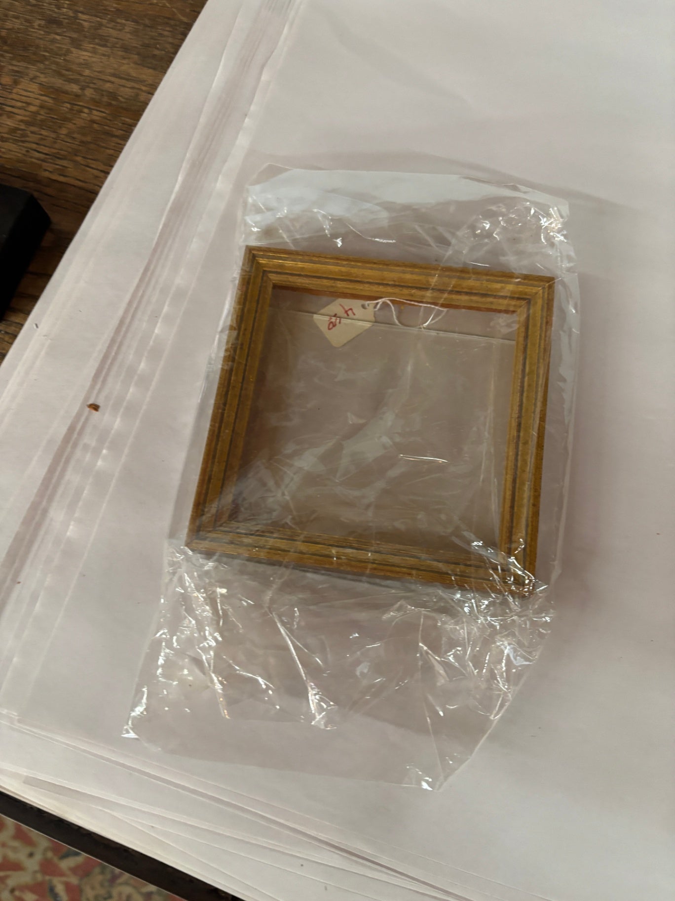 Square Gold Picture Frame