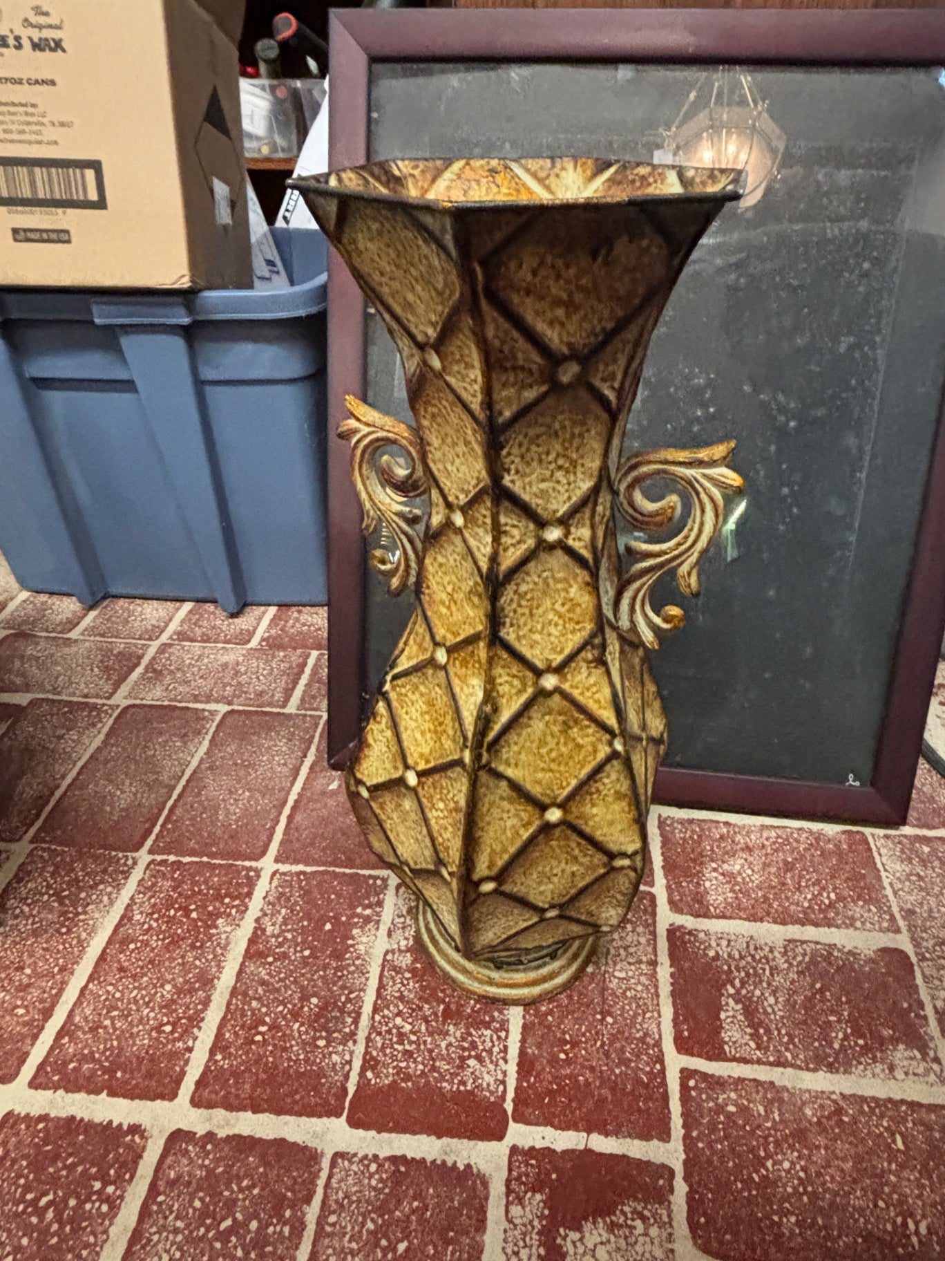 Metal Vase