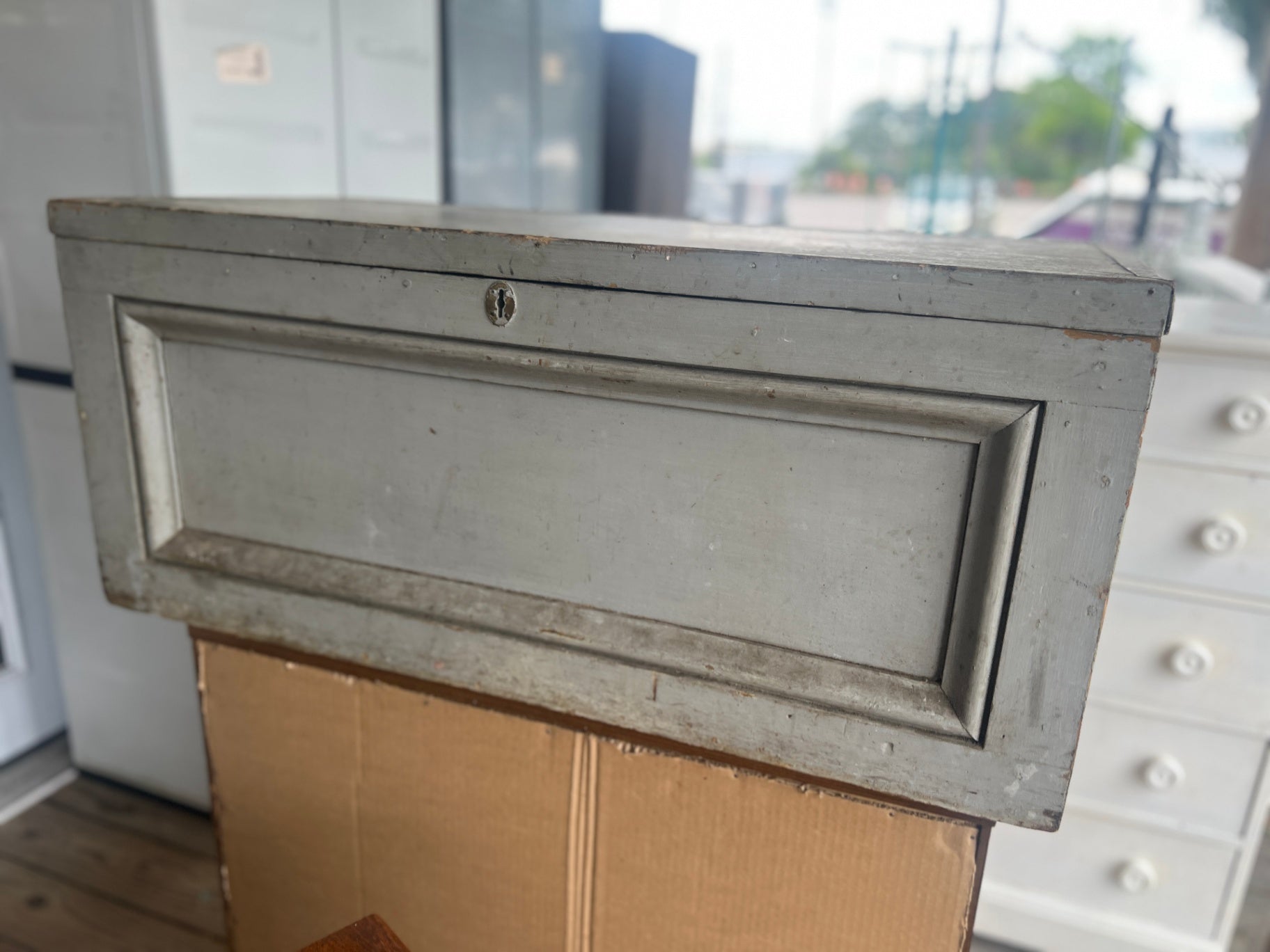 Vintage Silver Trunk