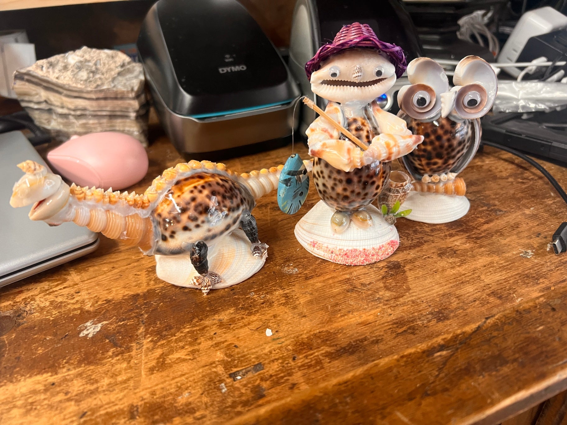 Novelty Sea Shell Character