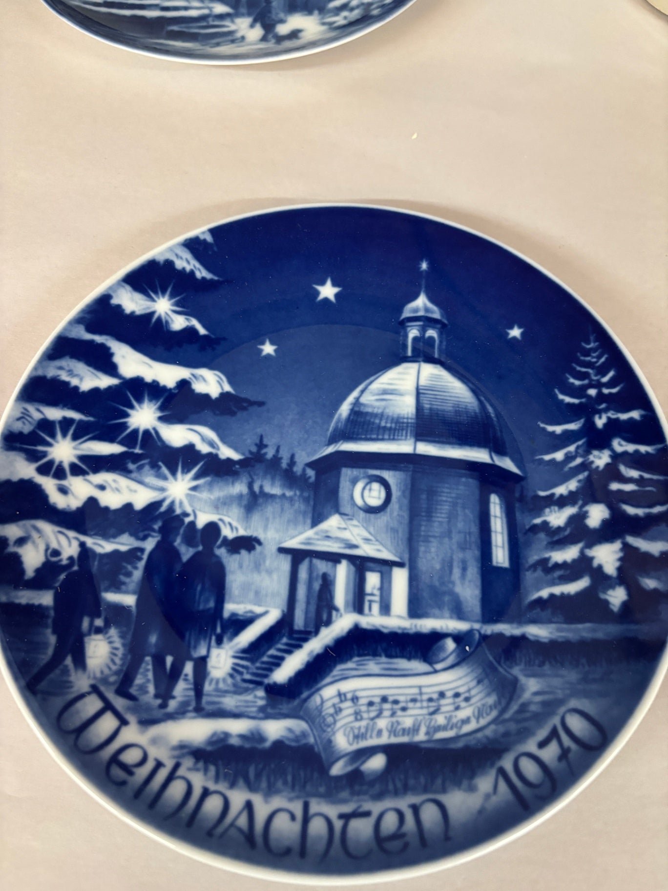  Bareuther Bavaria Germany collector plate from 1970